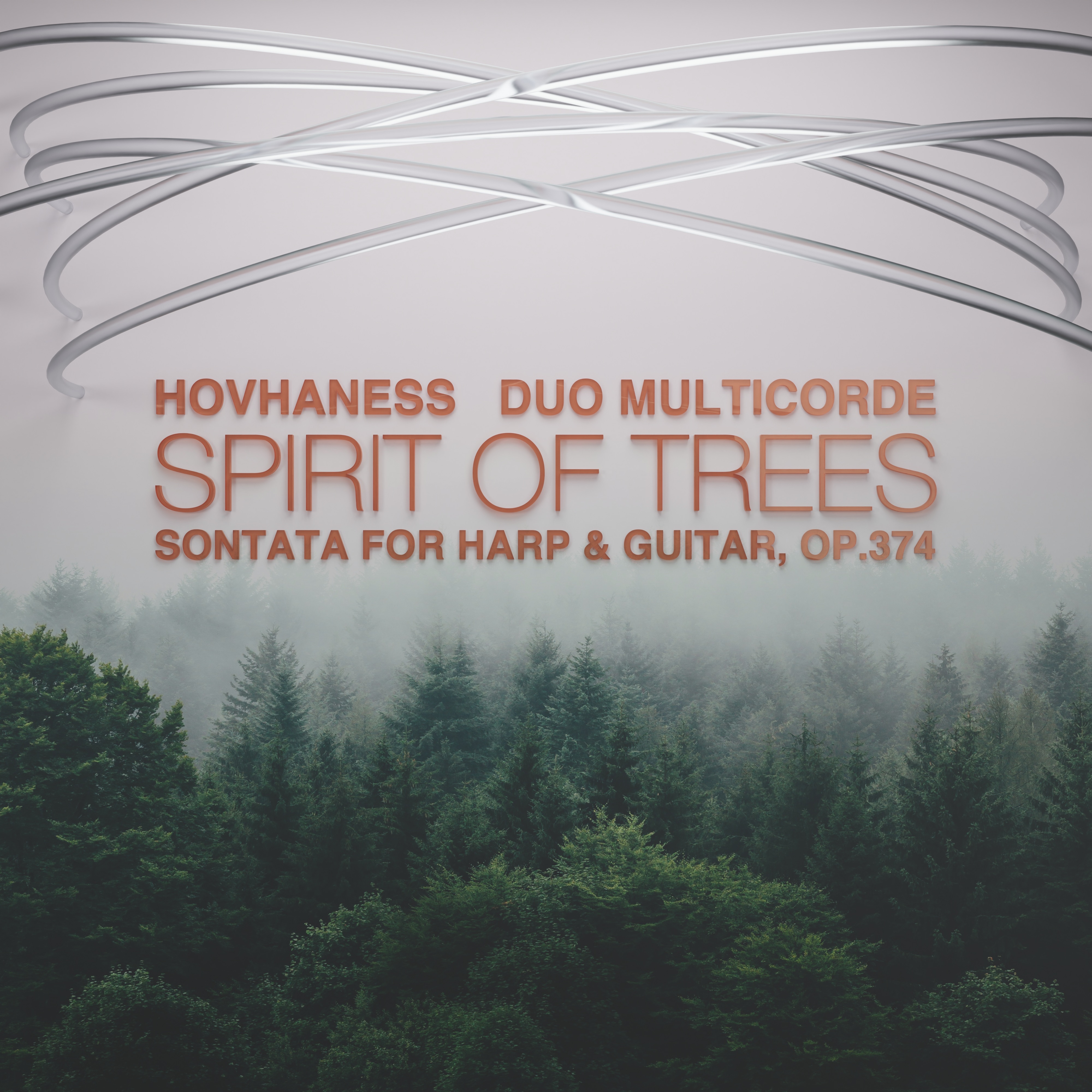 Hovhaness: Sonata for Harp & Guitar, Op.374 "Spirit of Trees" - EP album cover