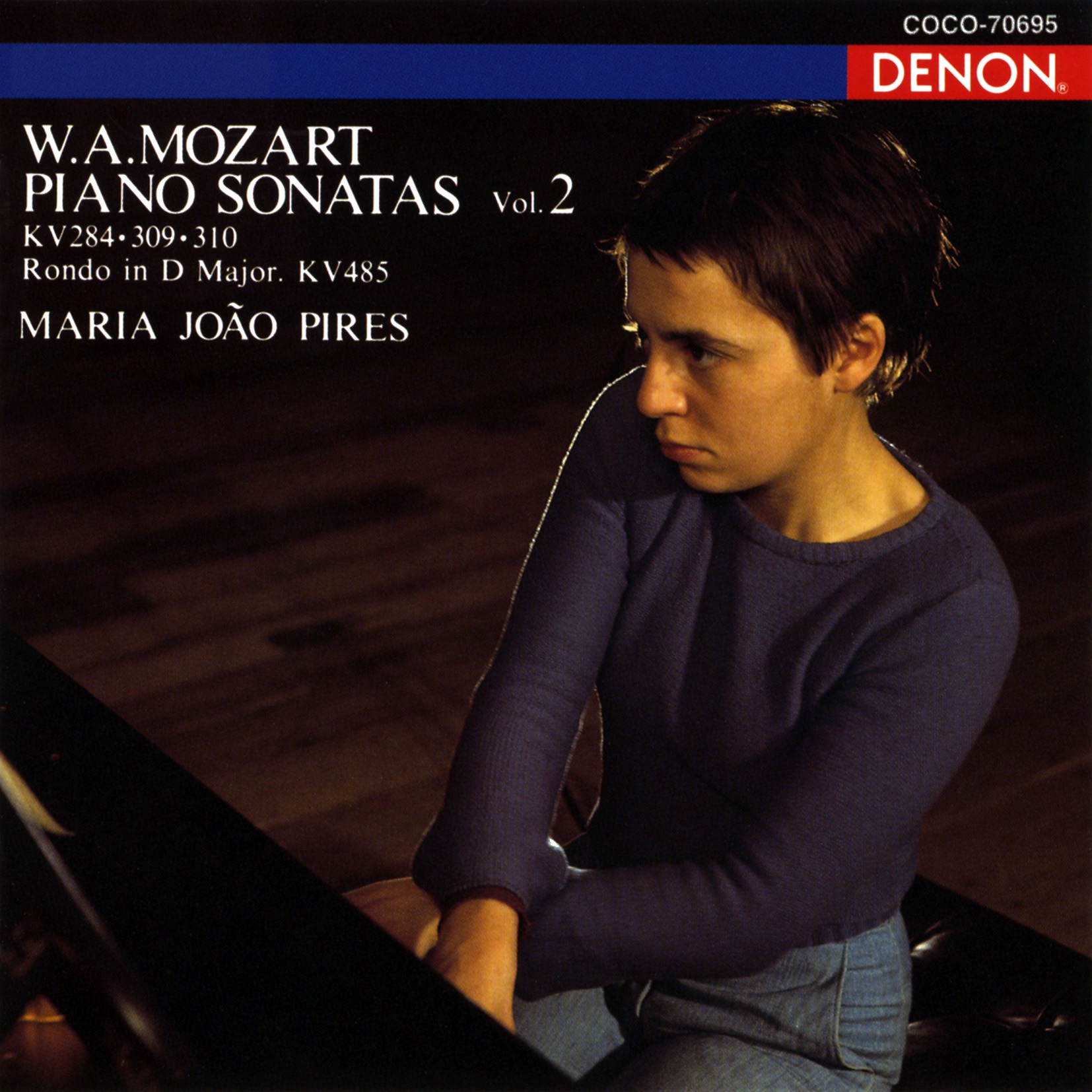 W. A. Mozart: Piano Sonatas Vol. 2 KV 284 / 309 / 310 / Rondo in D Major, KV 485 album cover