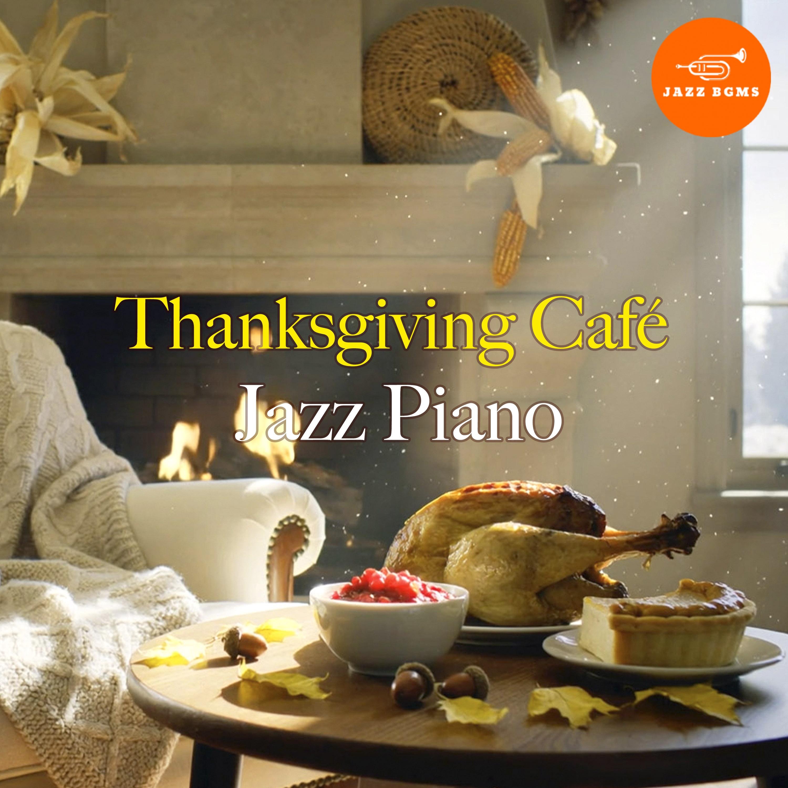 Thanksgiving Café Jazz Piano album cover