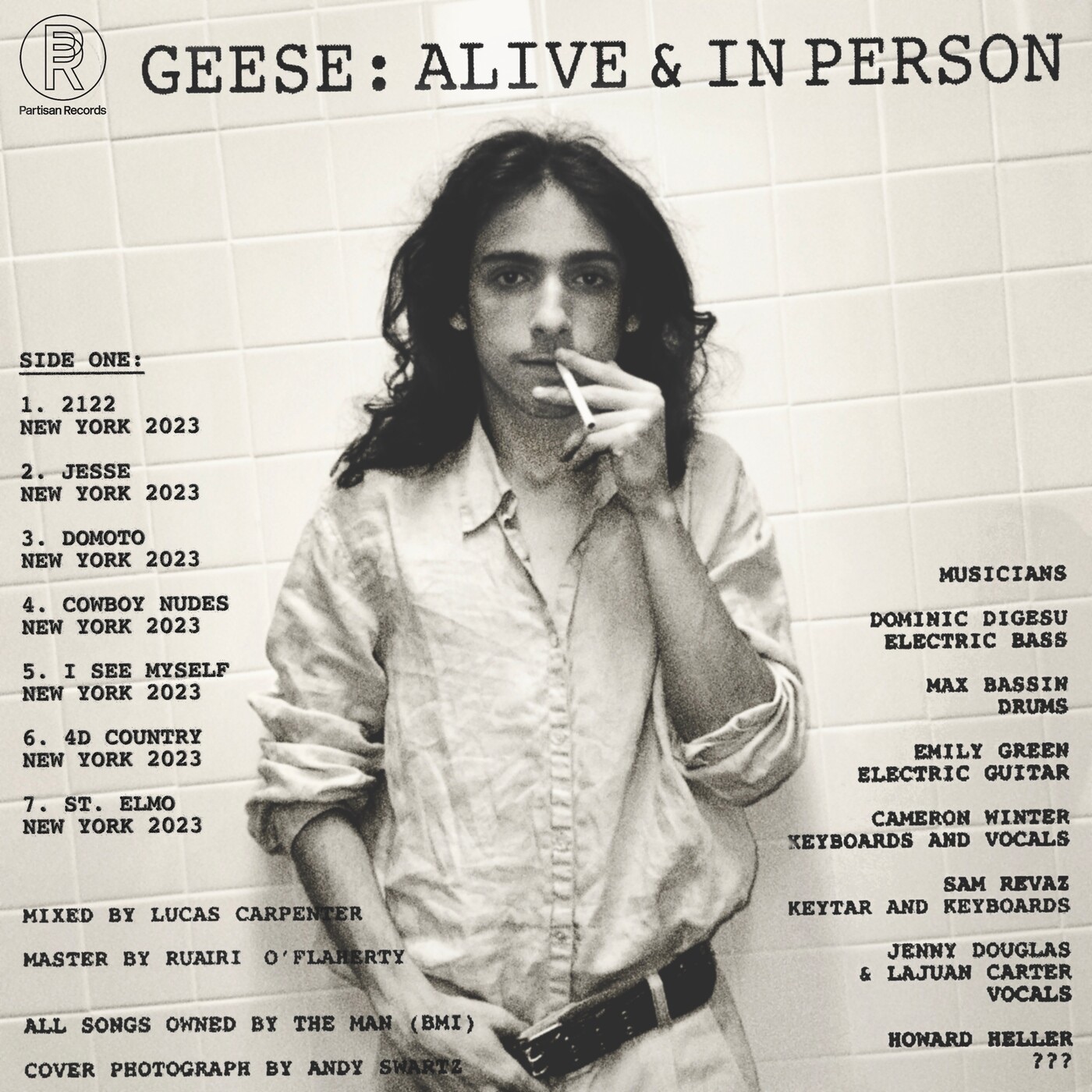 Alive & In Person album cover