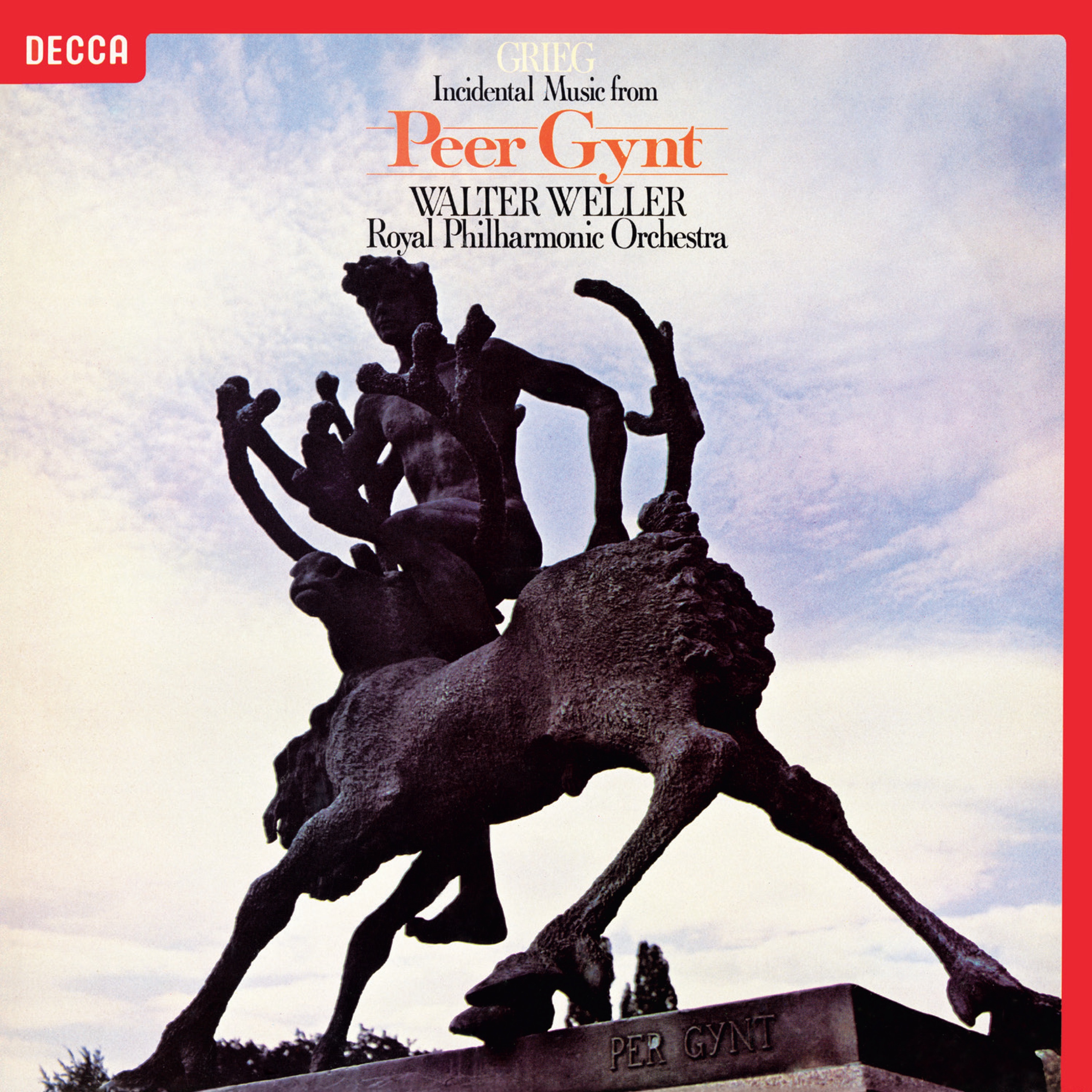 Grieg: Peer Gynt; Smetana: Haakon Jarl album cover