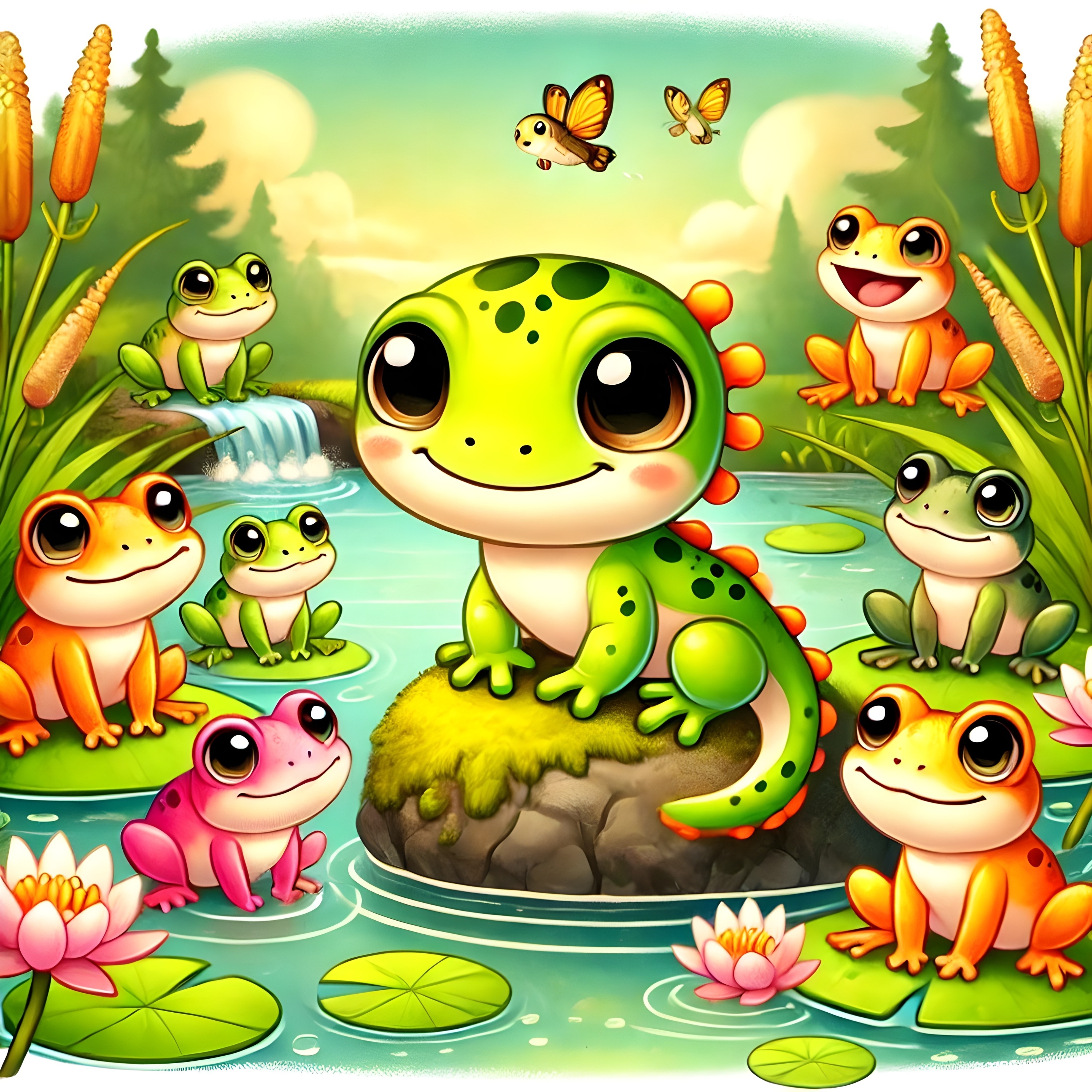 Amphibian and Frog Songs for Kids, Toddlers, Preschoolers album cover