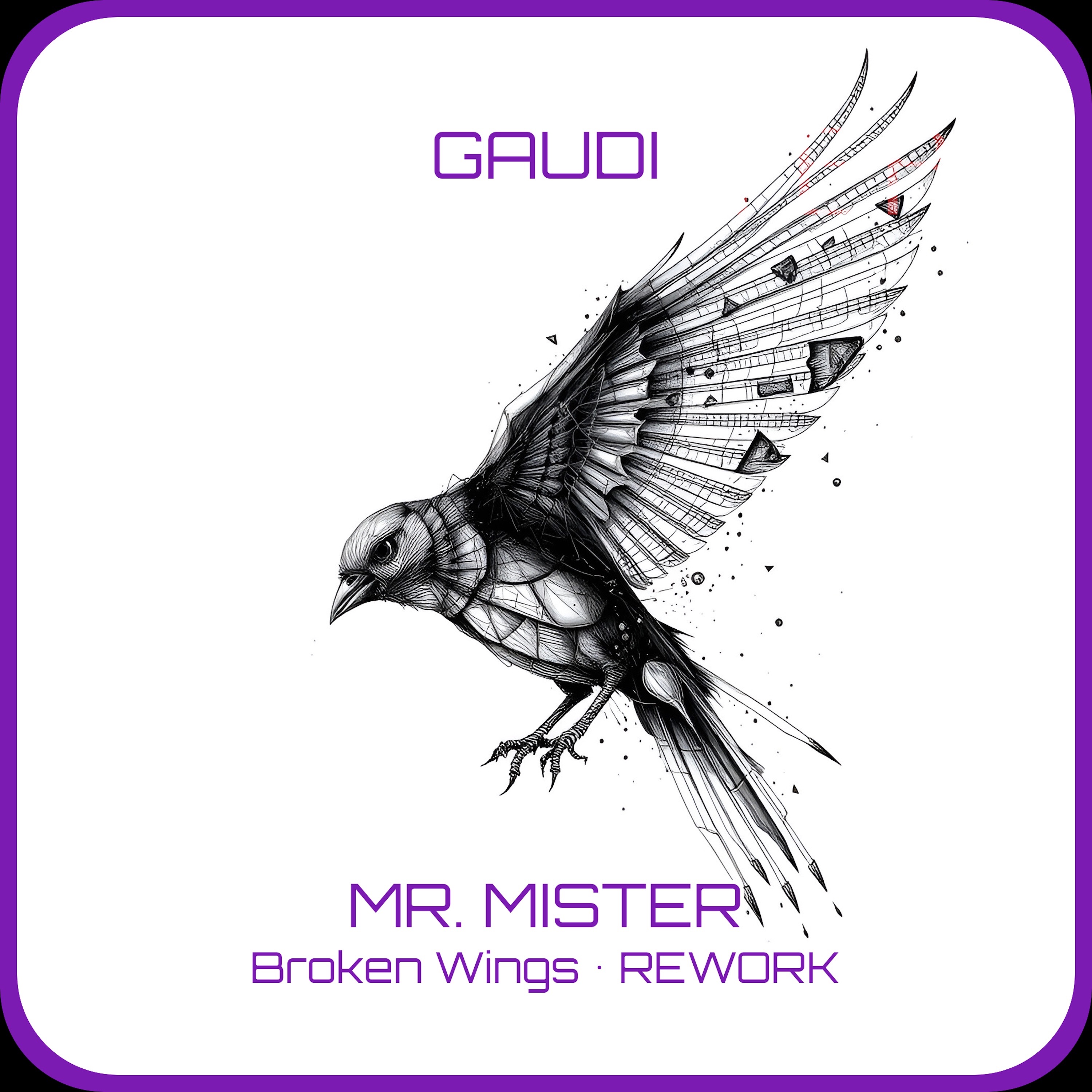 Broken Wings (Gaudi Rework) - Single album cover
