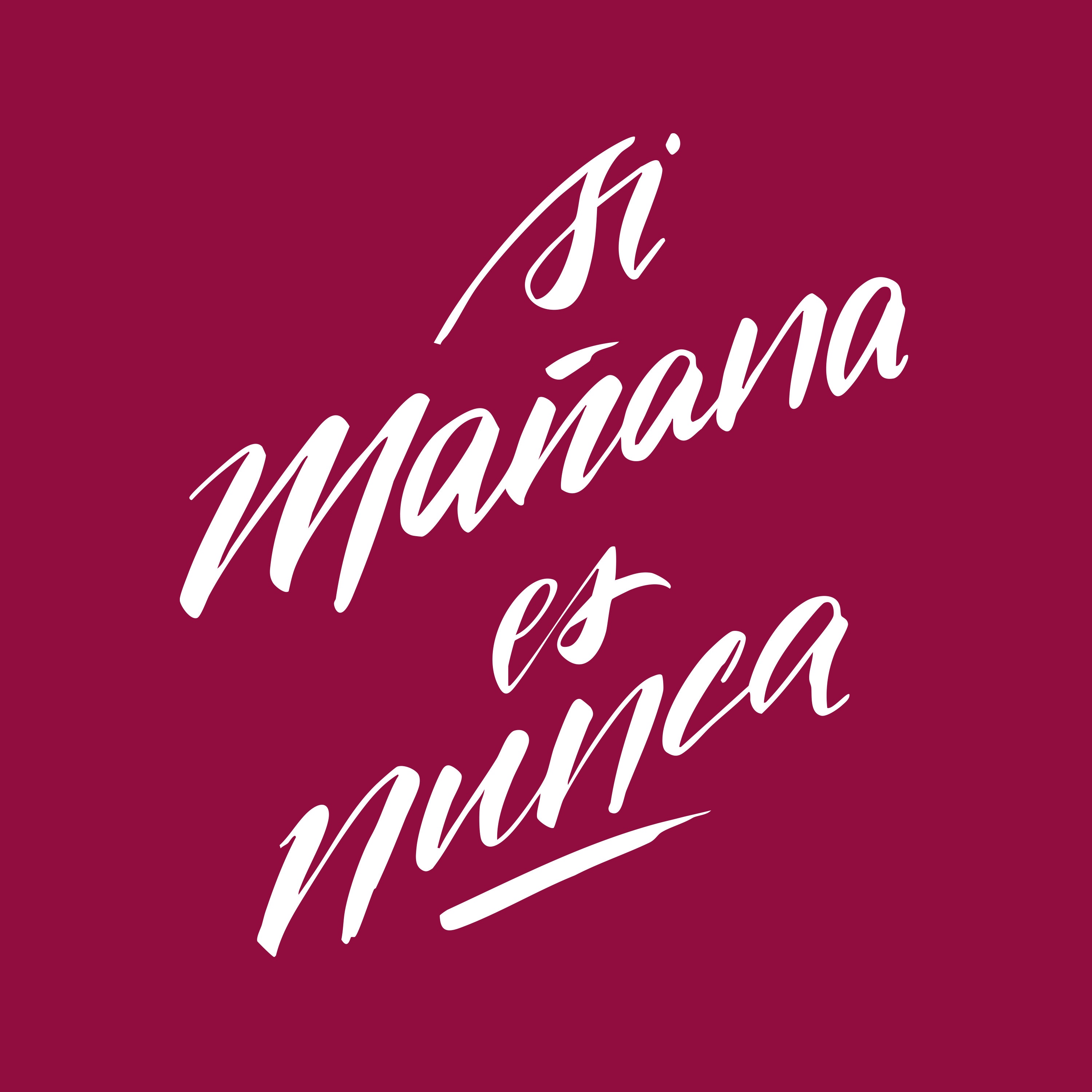 Si Mañana Es Nunca - Single album cover
