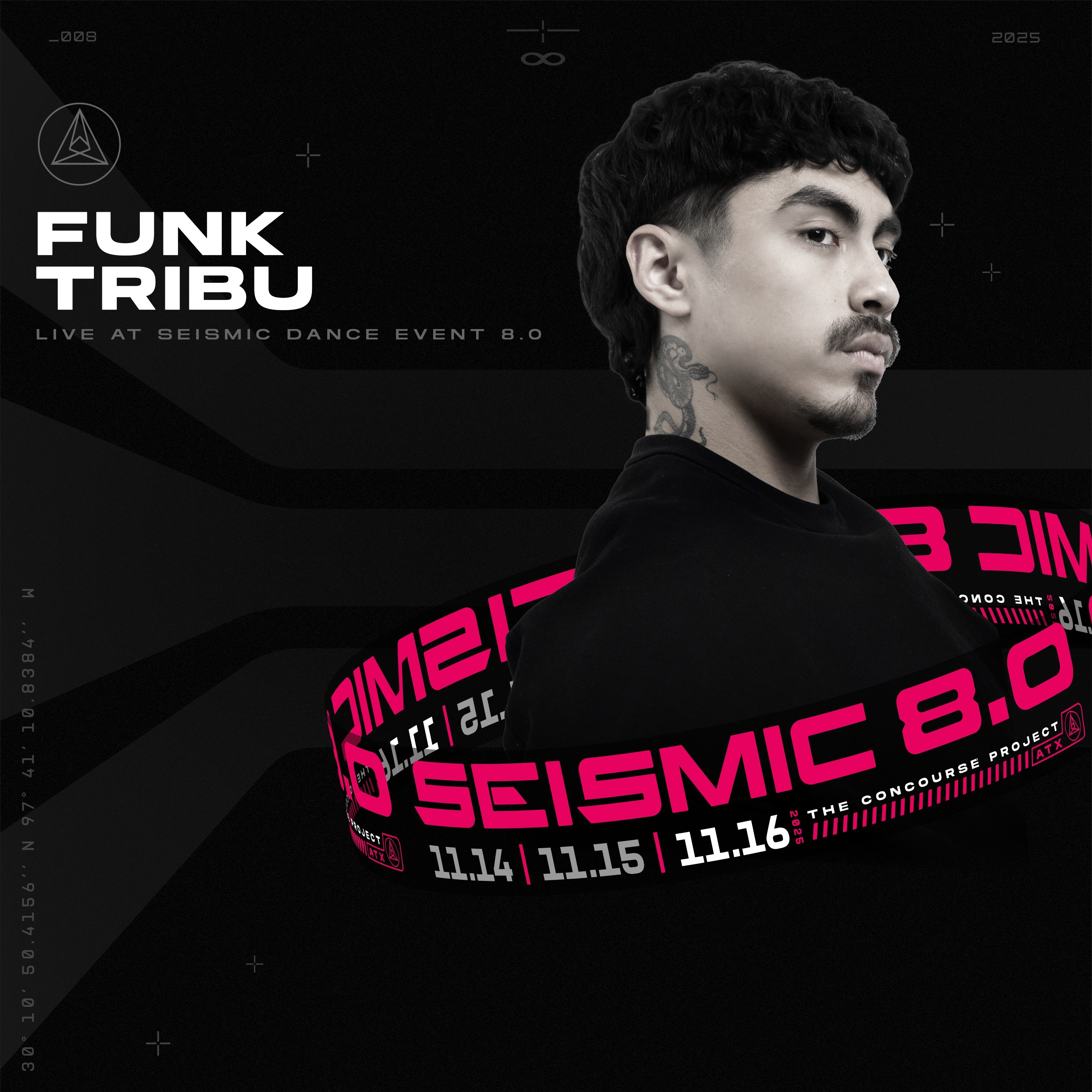 Funk Tribu at Seismic Dance Event 8.0 (DJ Mix) album cover