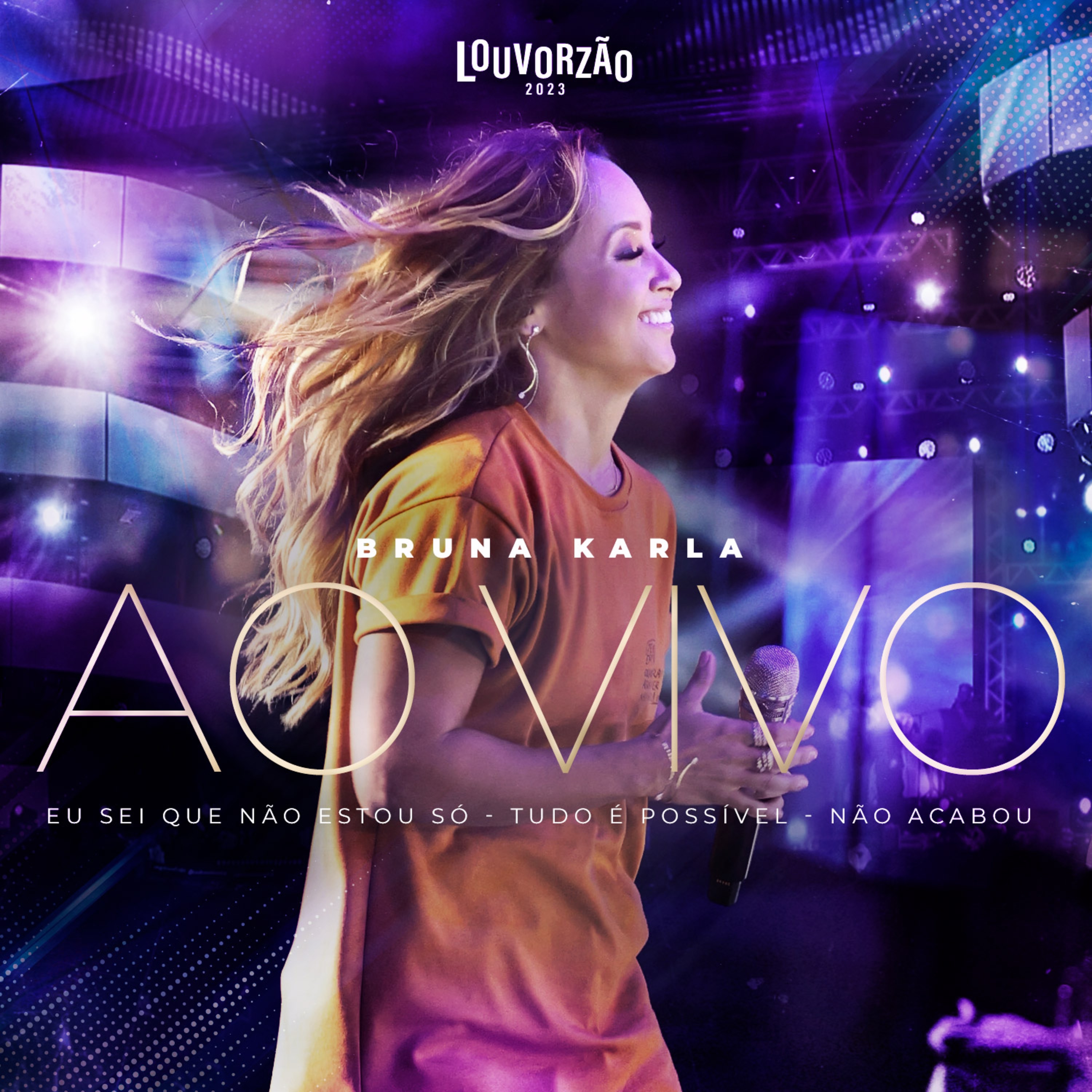 Bruna Karla - Louvorzão 2023 (Ao Vivo) - Single album cover