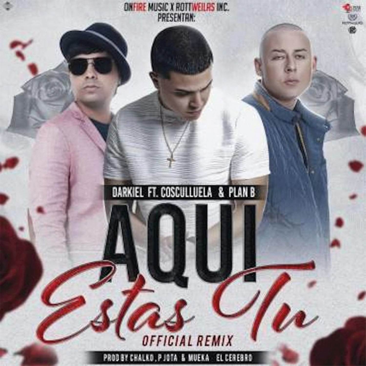 Aquí Estas Tu (Official Remix) - Single album cover