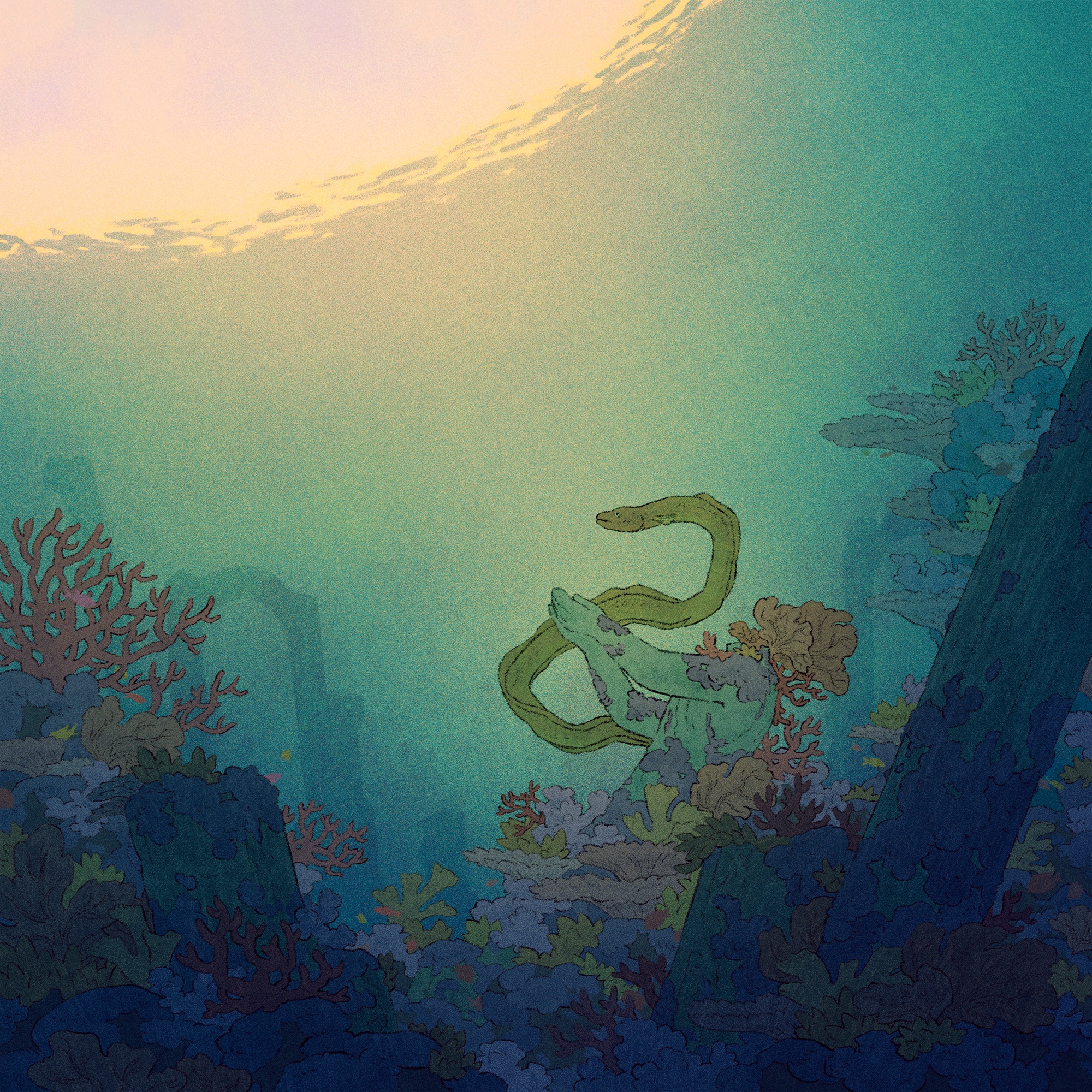 Piano Realms: Azure (Music from Video Game Water Levels) album cover