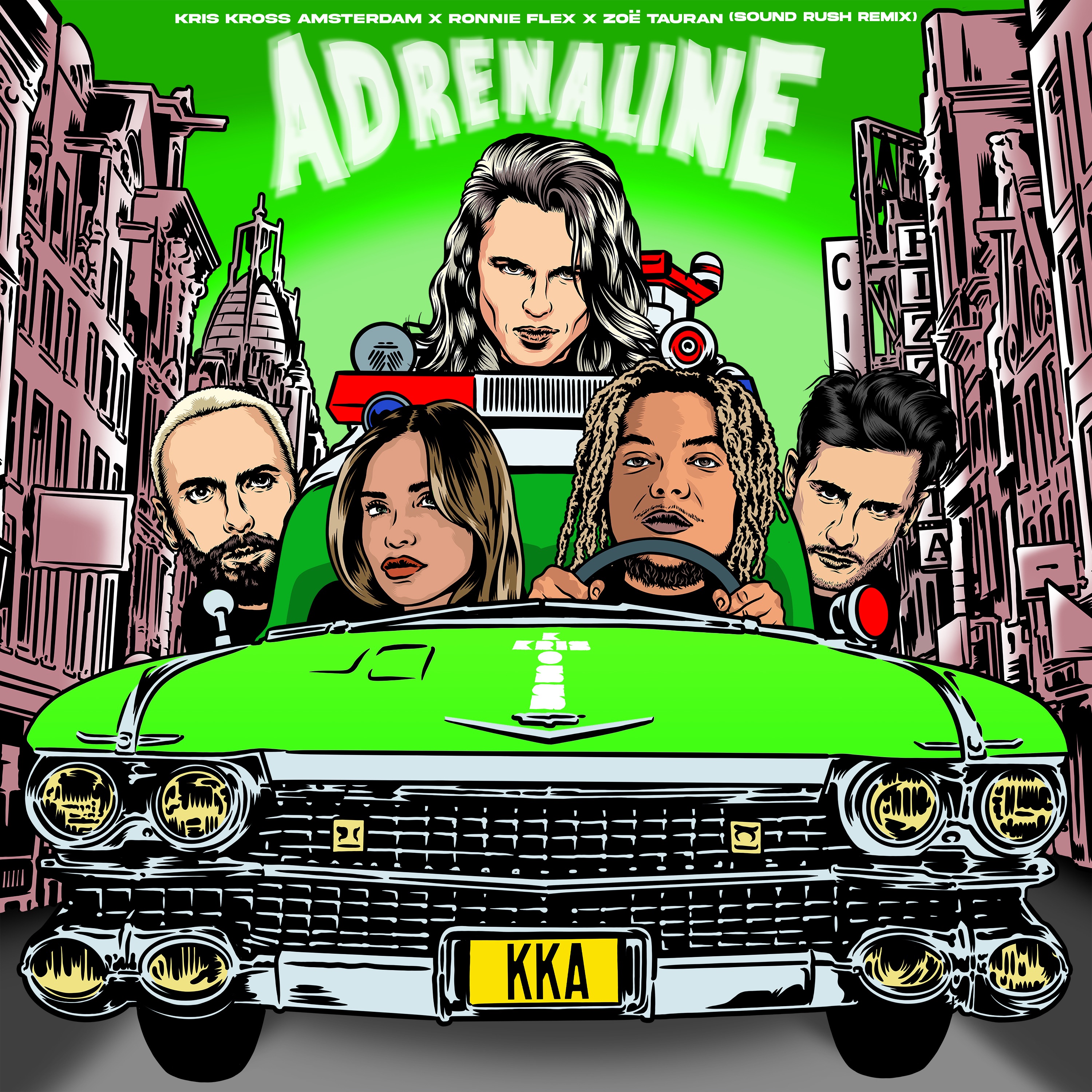 Adrenaline (feat. Ronnie Flex and Zoë Tauran) [Sound Rush Remix] - Single album cover
