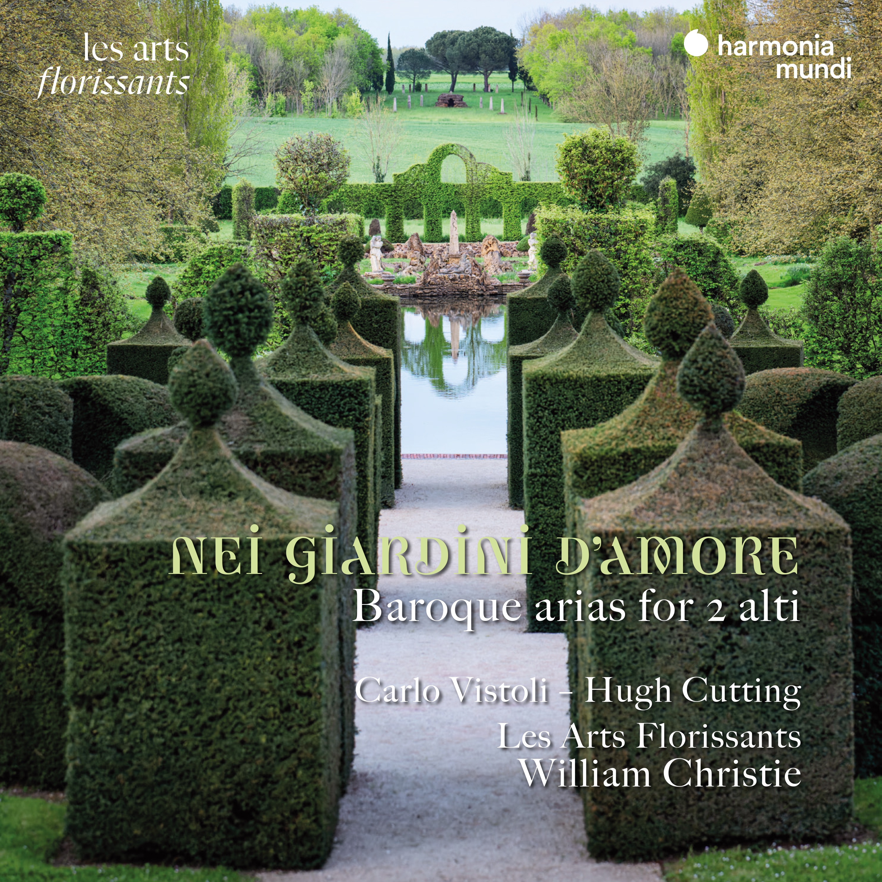 Nei giardini d'amore. Baroque arias for 2 alti album cover