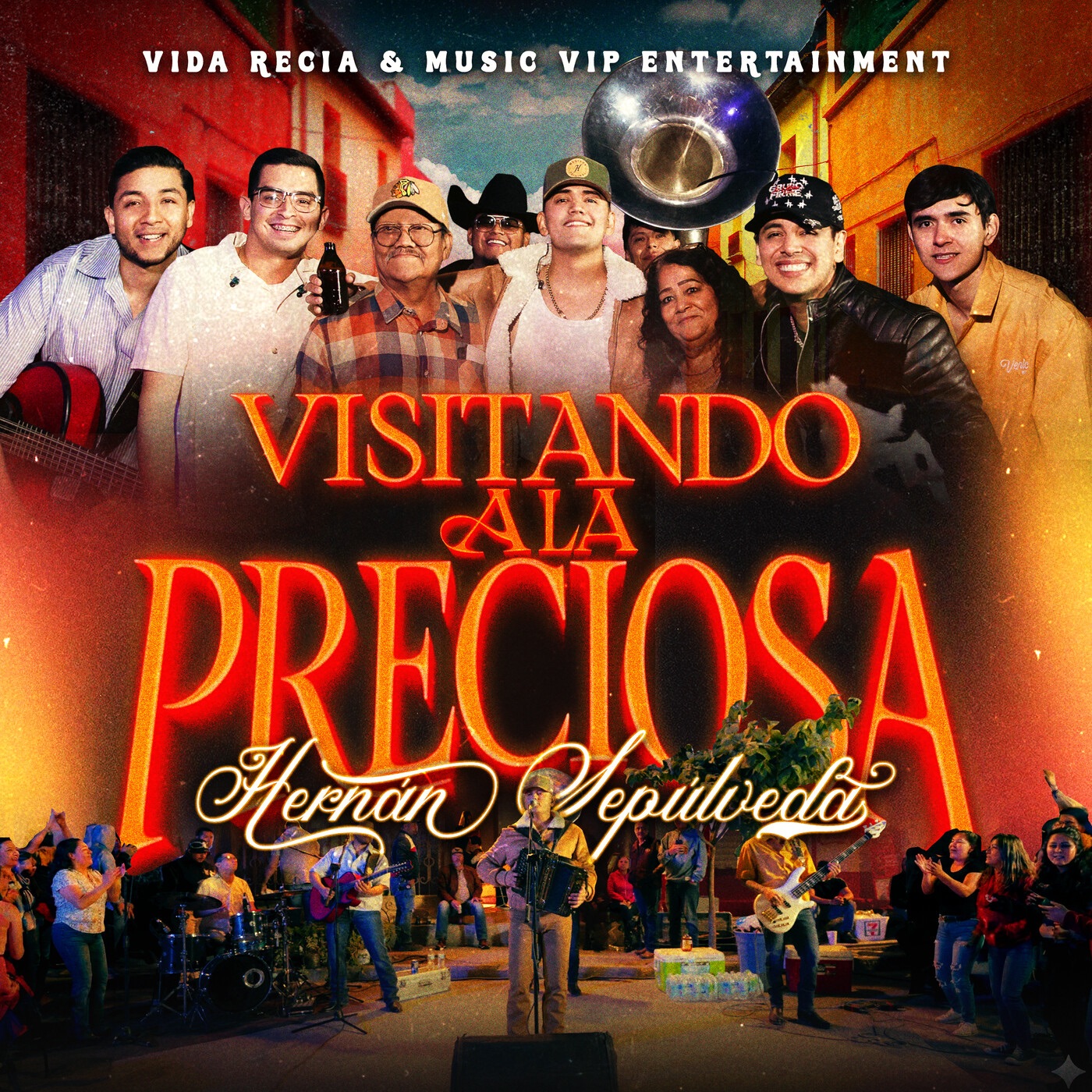 Visitando A La Preciosa (En Vivo) album cover