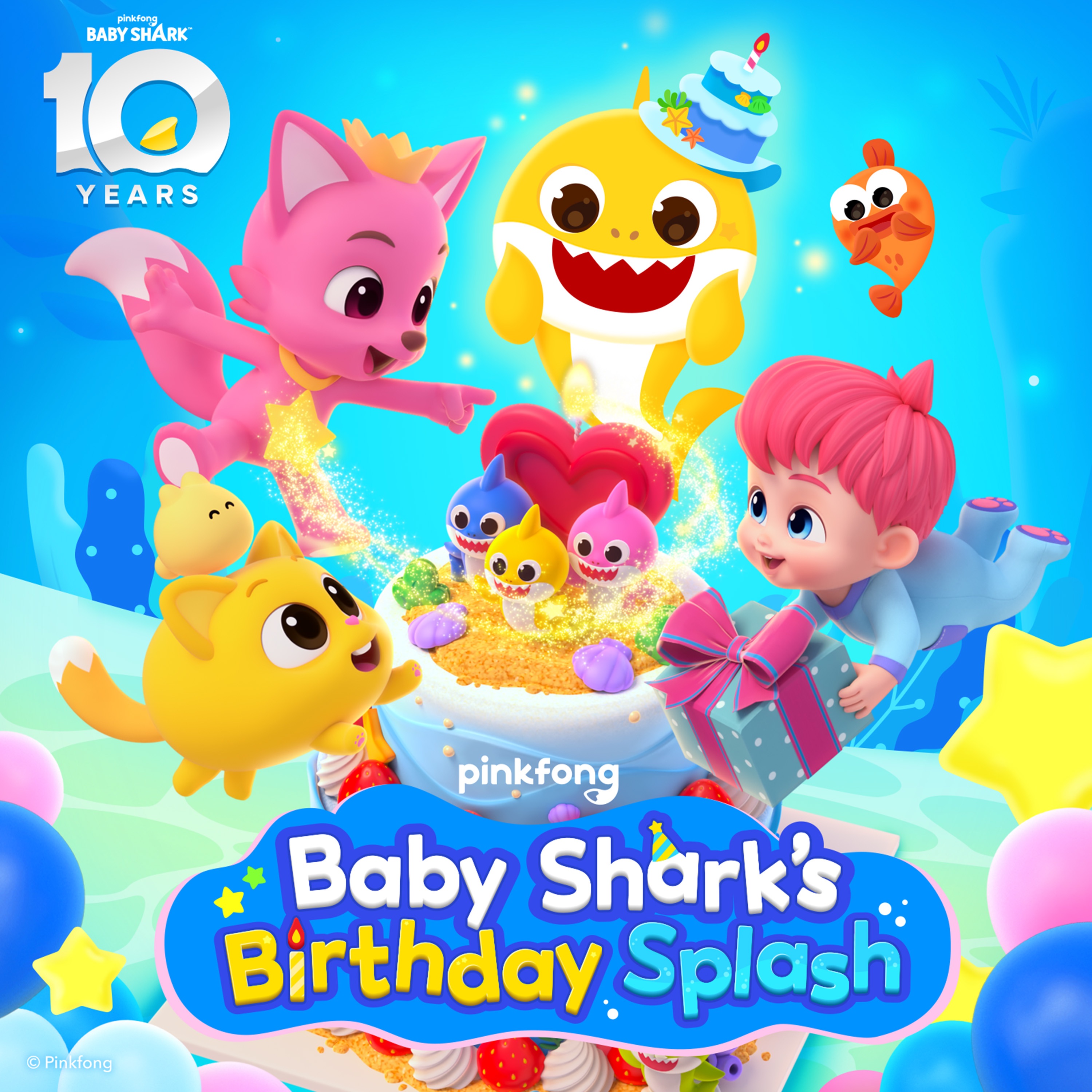 Baby Shark's Birthday Splash - Single album cover