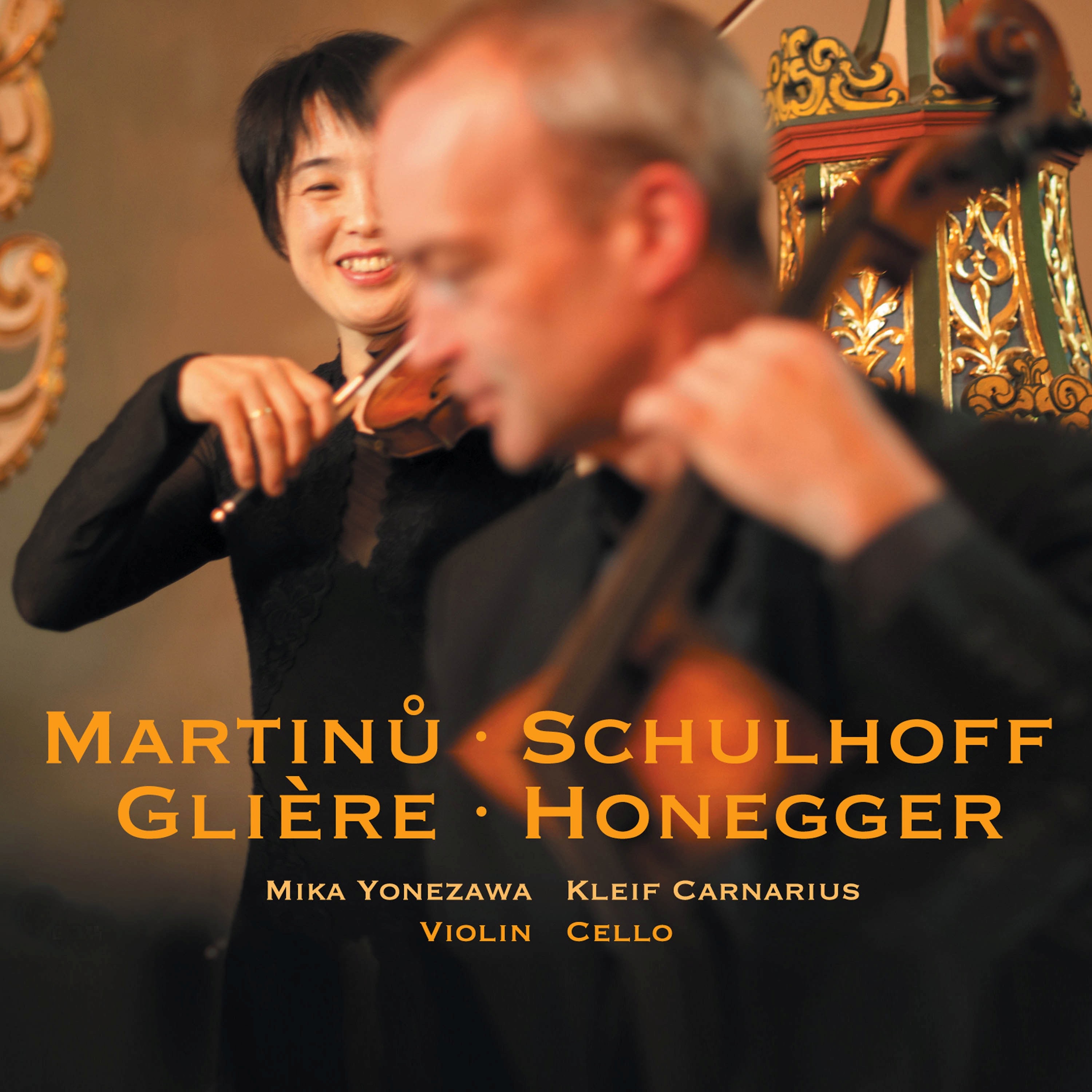Martinů, Schulhoff, Glière, Honegger album cover