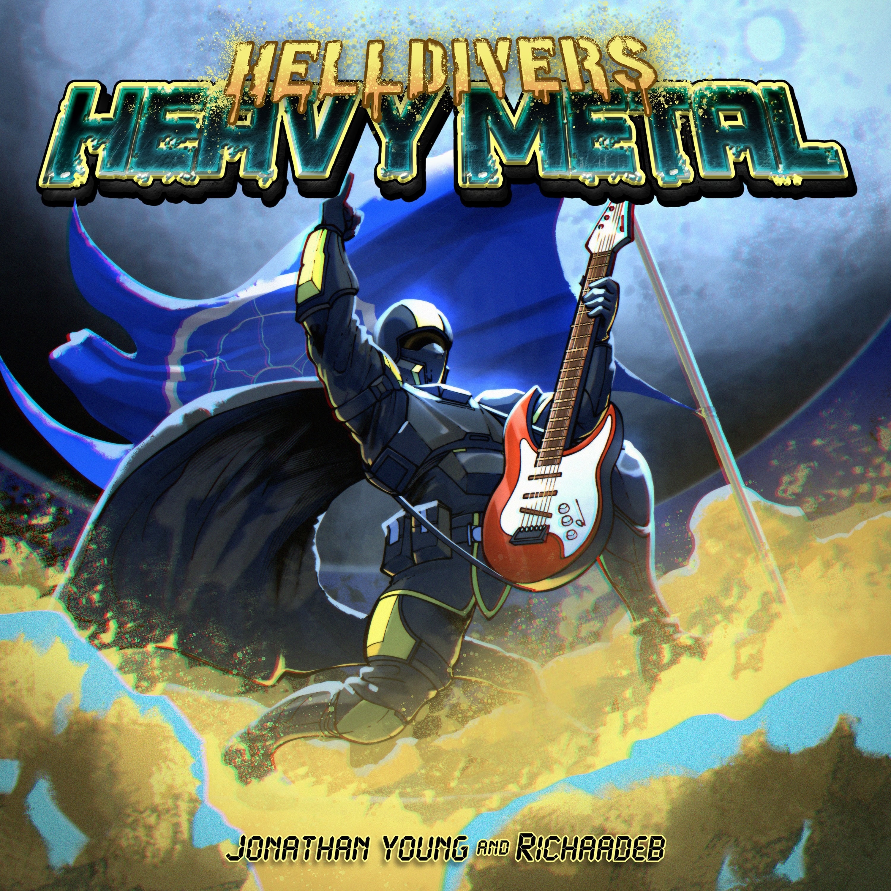Helldivers Heavy Metal album cover