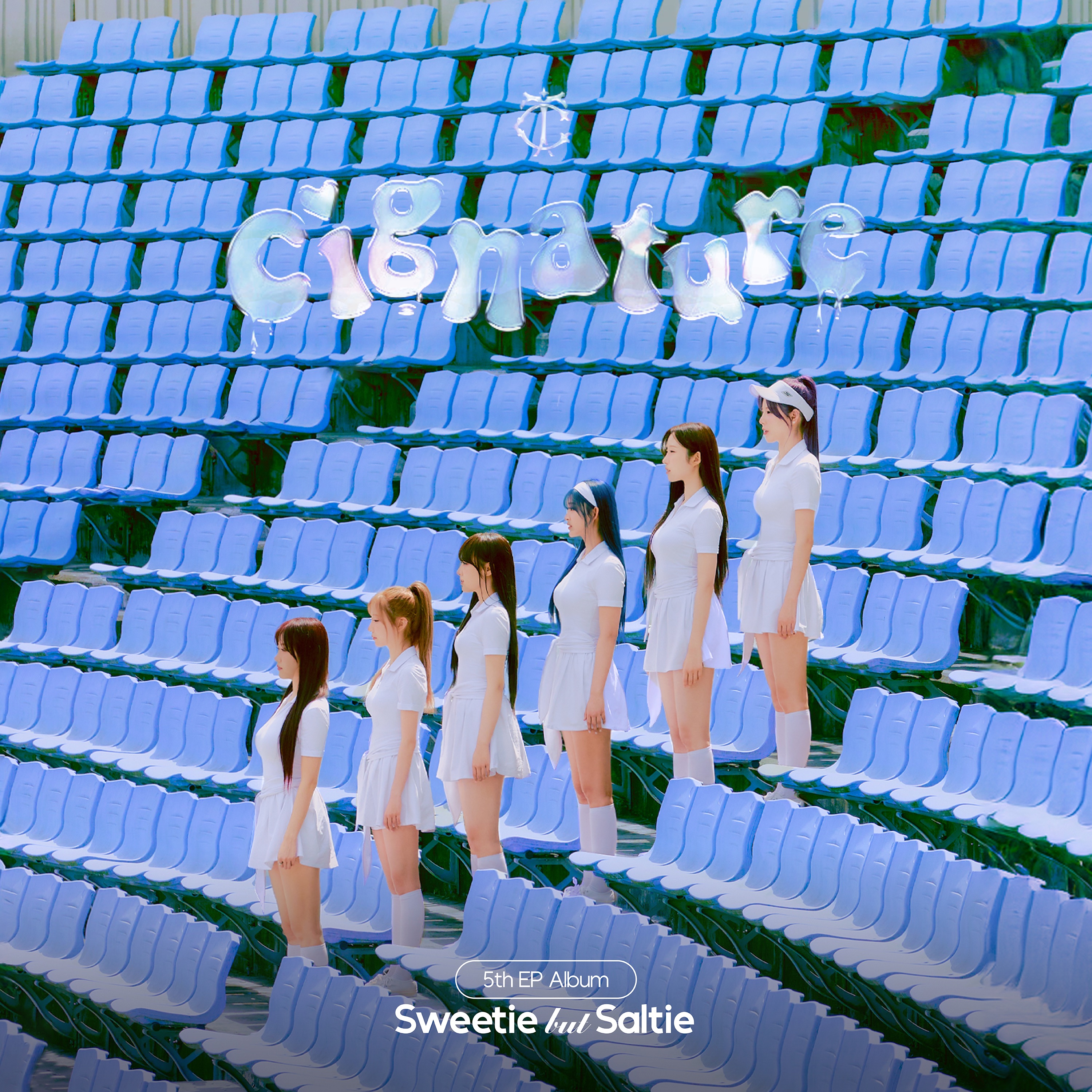 cignature 5th EP Album 'Sweetie but Saltie' album cover