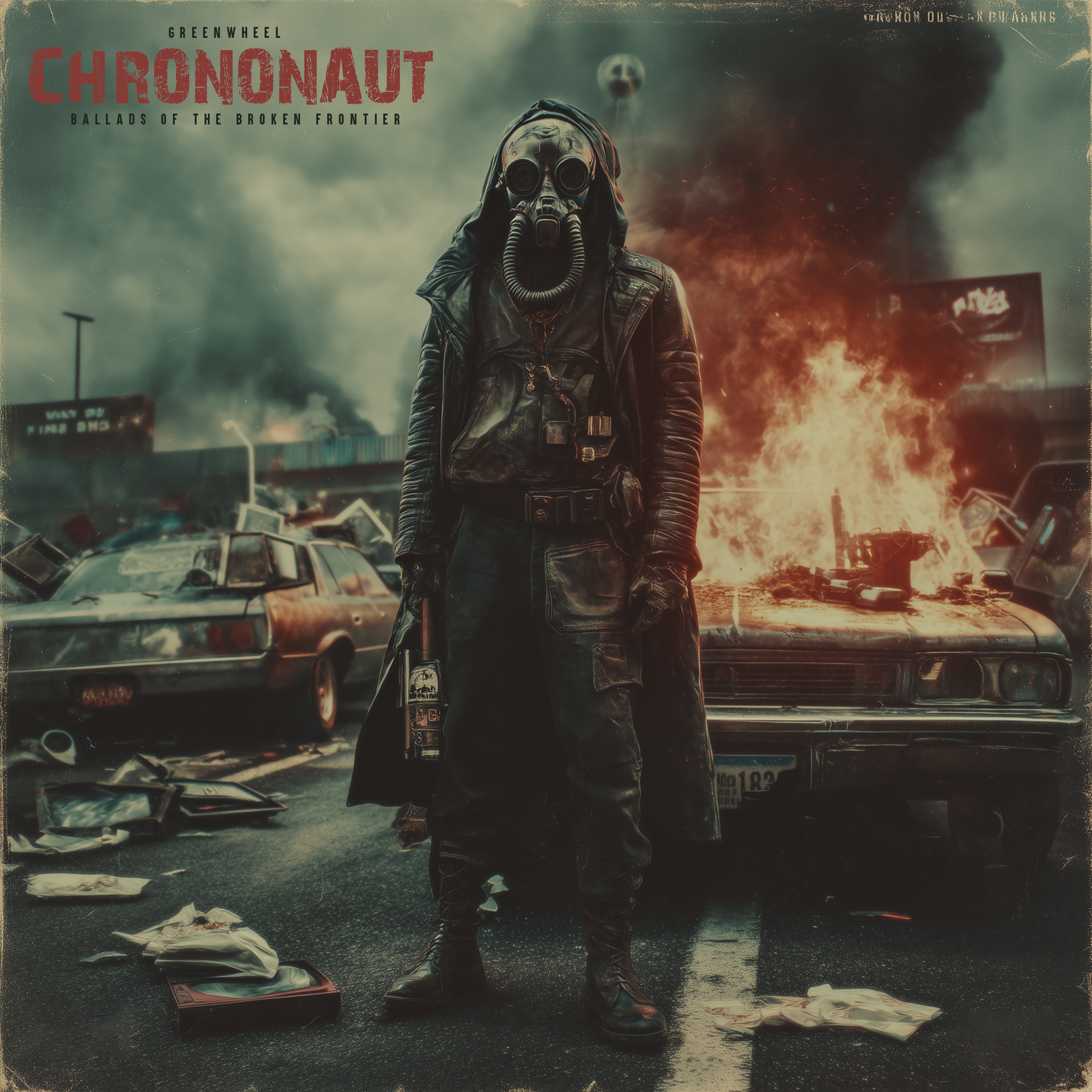 Chrononaut Ballads of the Broken Frontier album cover