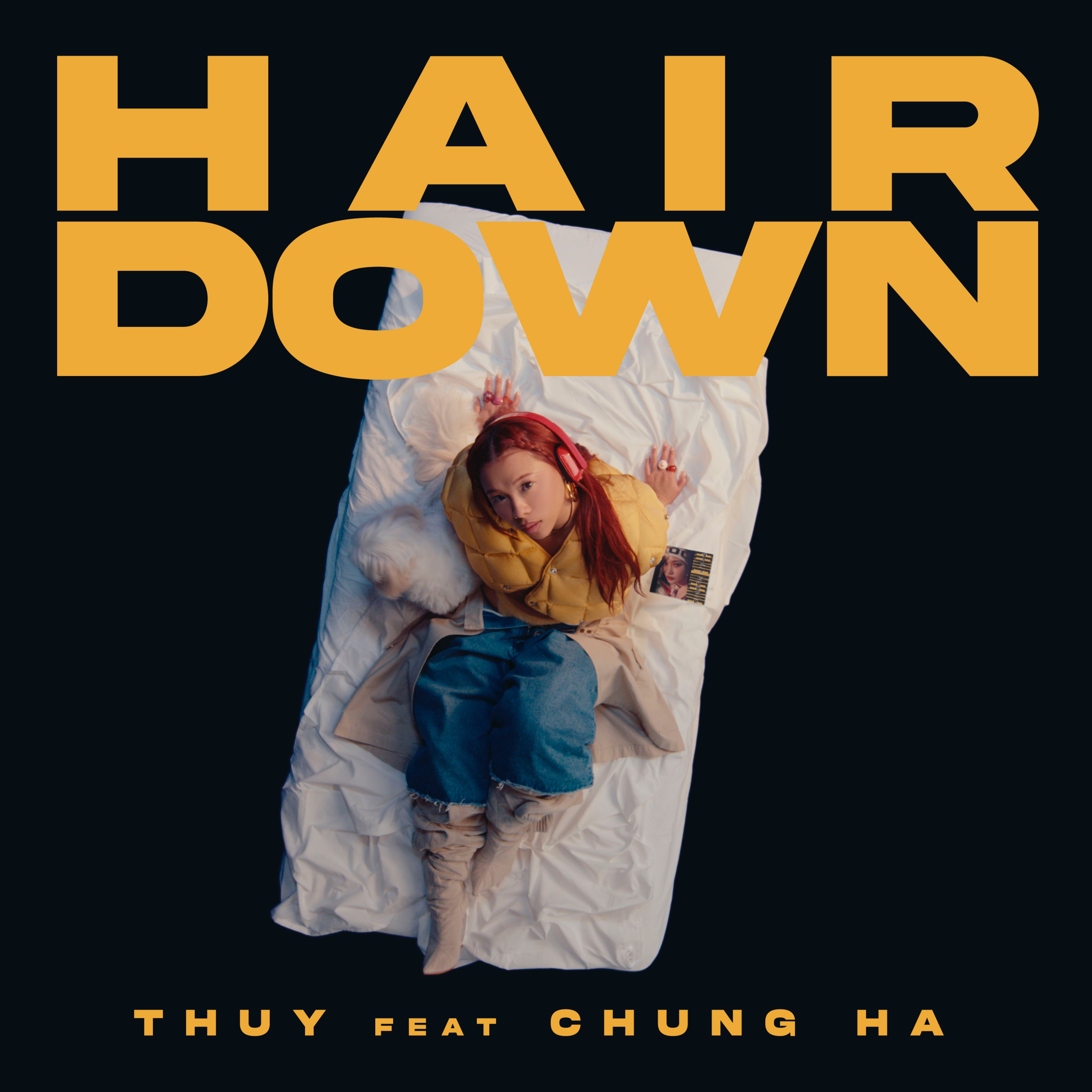hair down (remix) - Single album cover
