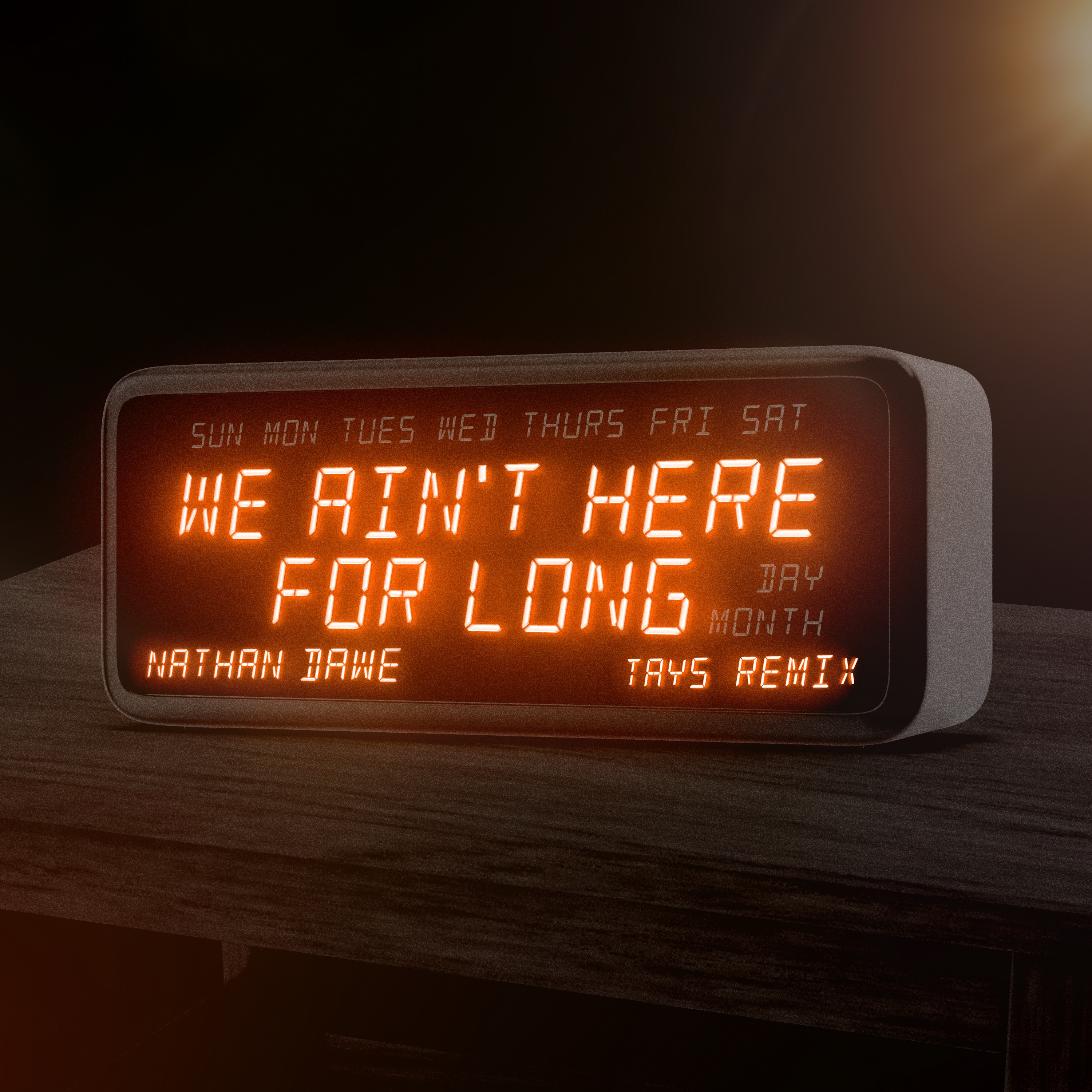 We Ain't Here For Long (Tays Remix) - Single album cover