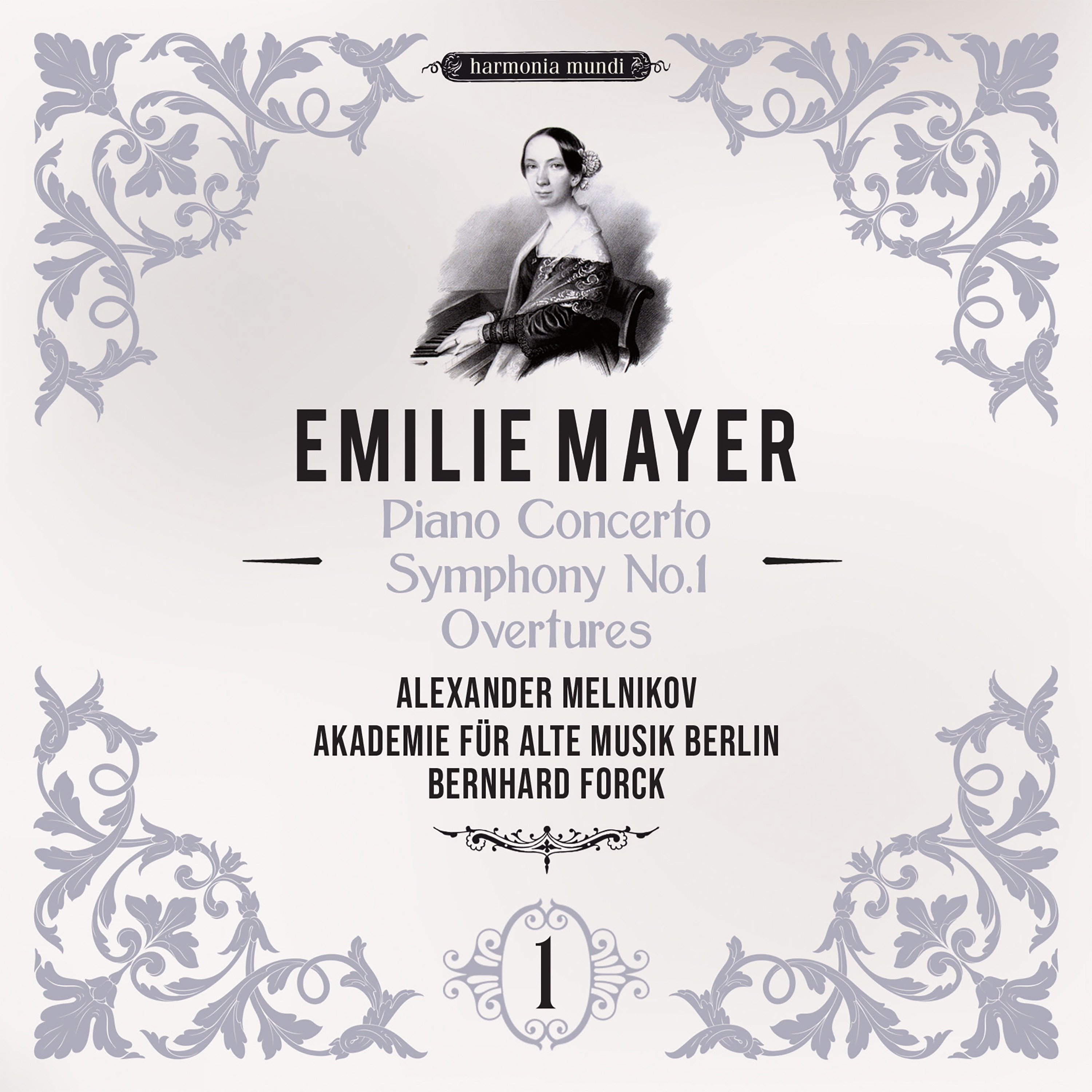 Emilie Mayer: Piano Concerto - Symphony No. 1 - Overtures (Symphonic Works, Vol. 1) album cover
