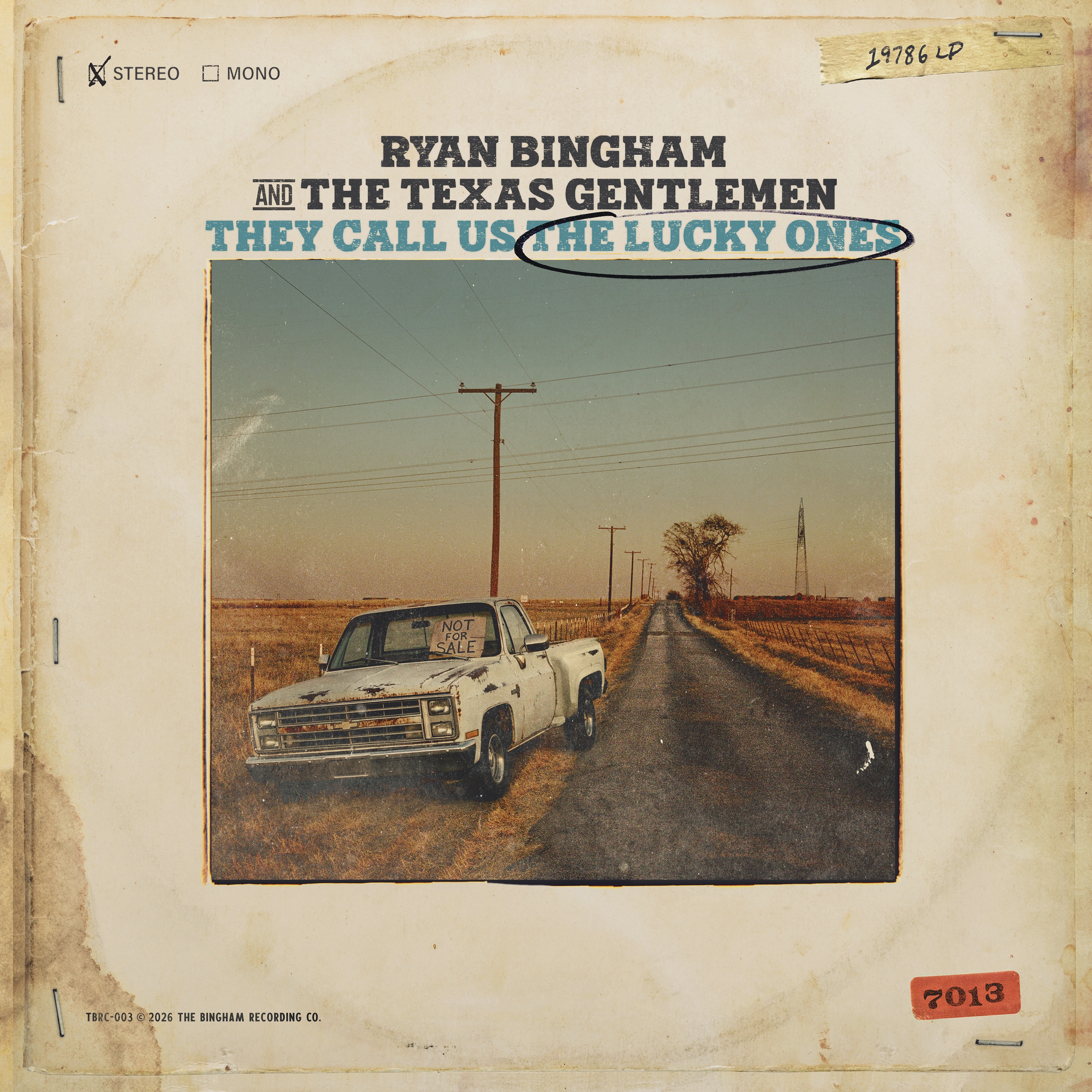 They Call Us The Lucky Ones (feat. The Texas Gentlemen) album cover