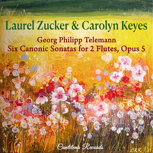 Telemann: Six Canonic Sonatas for 2 Flutes, Op. 5 album cover