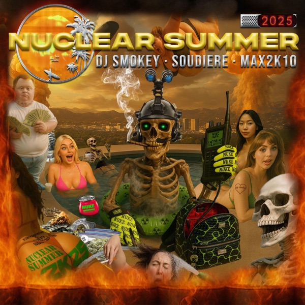NUCLEAR SUMMER 2K25 (feat. Max2k10) - Single album cover