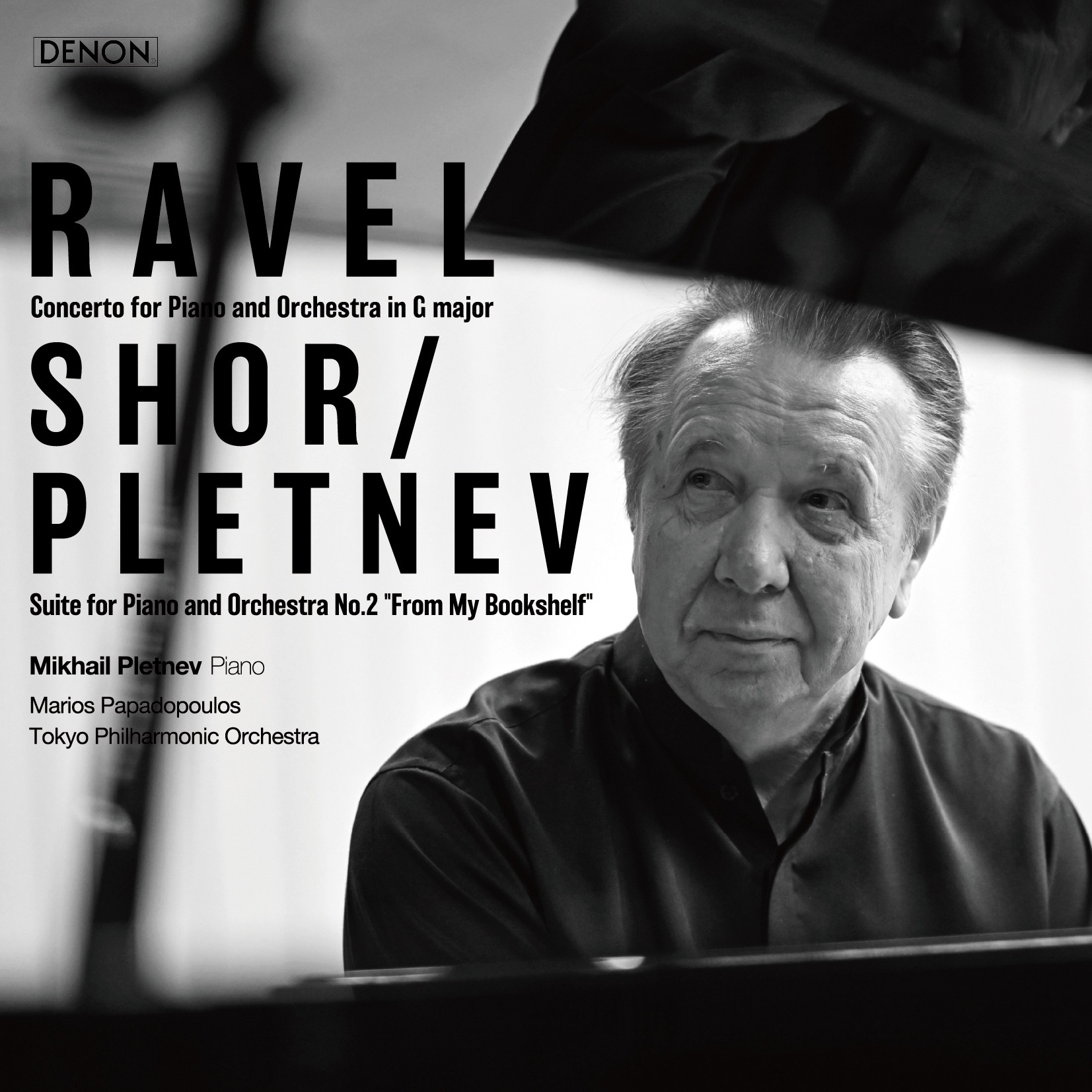 Ravel: Concerto for Piano and Orchestra / Shor & Pletnev: Suite for Piano and Orchestra No. 2 “From  album cover