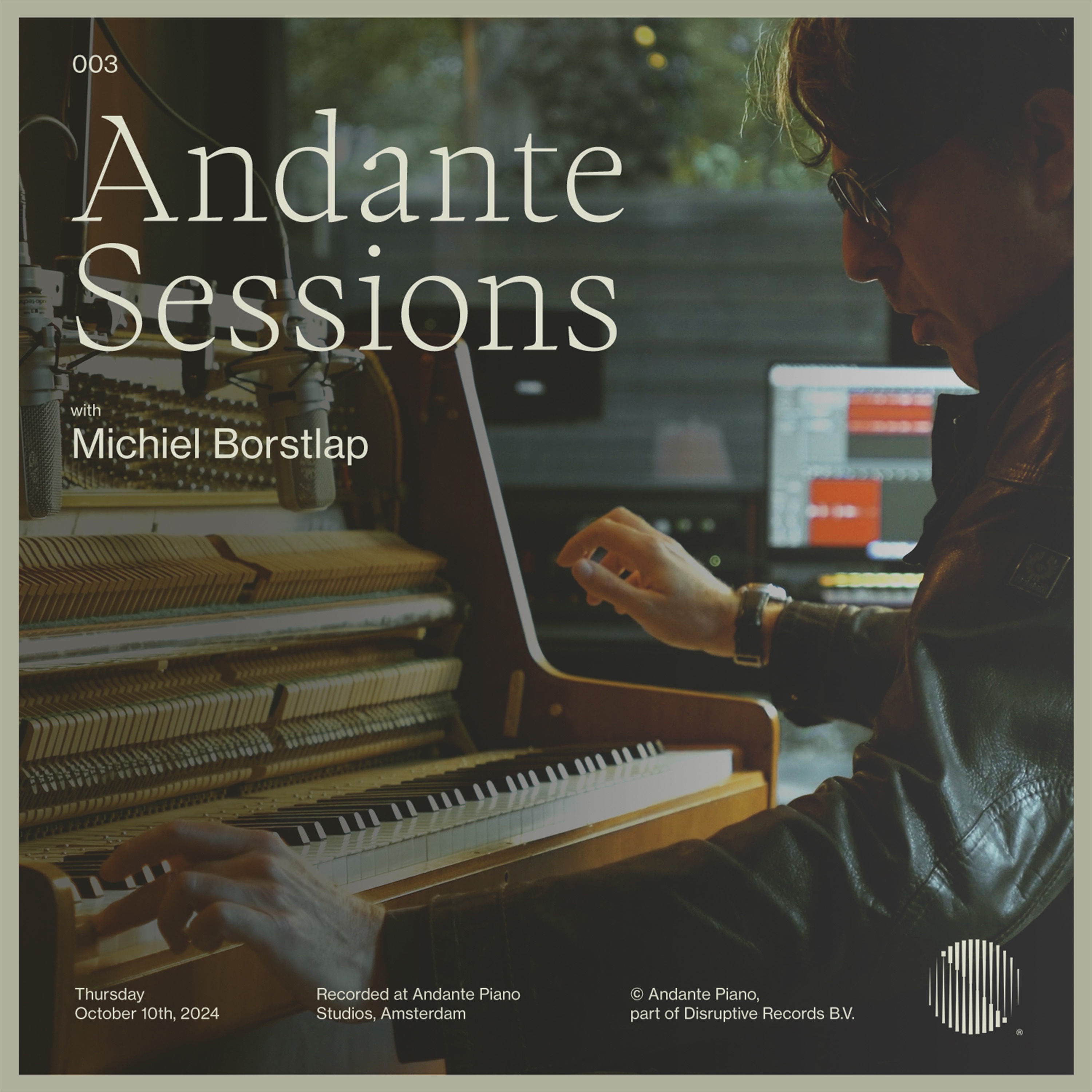 Andante Piano Sessions: Michiel Borstlap - EP album cover