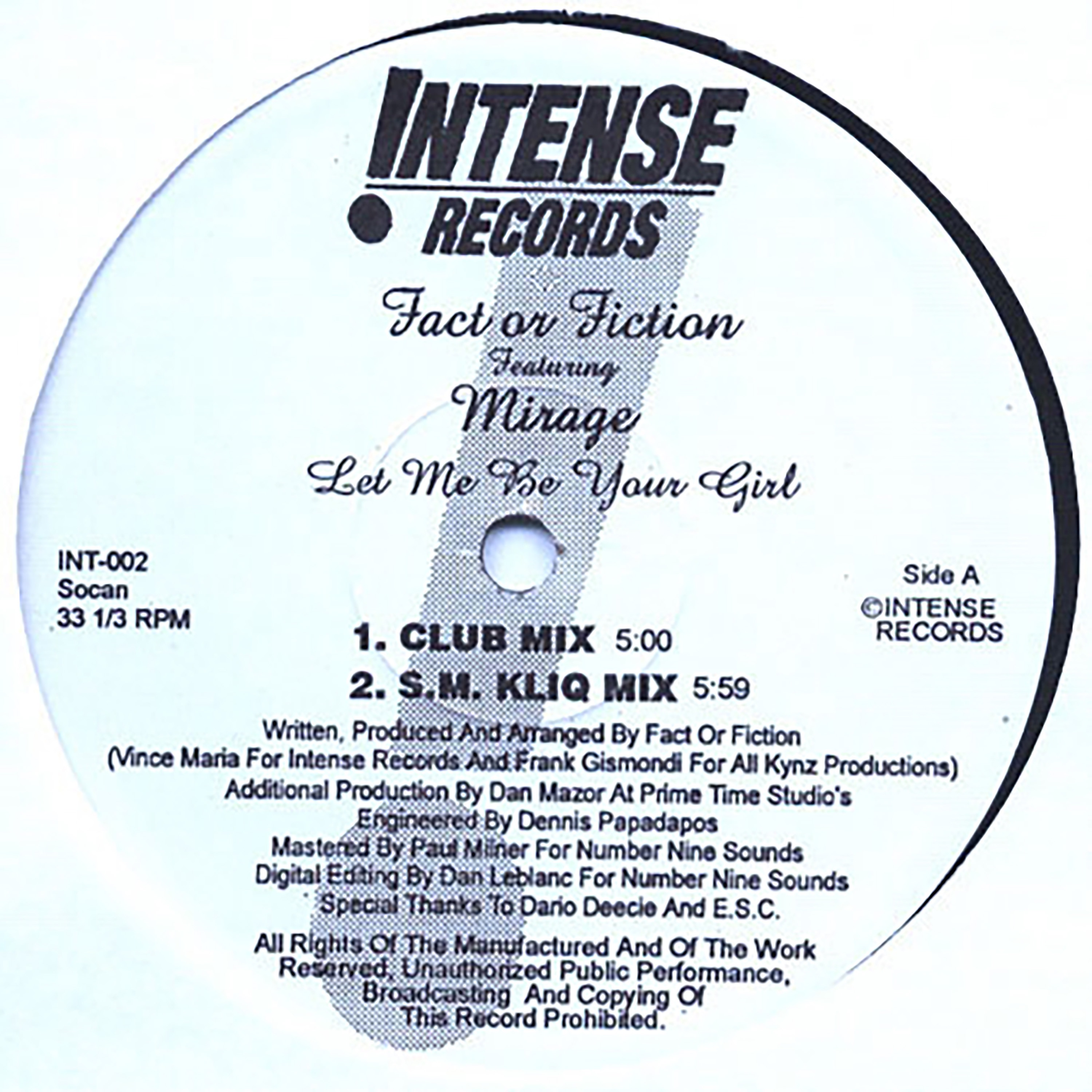 Let Me Be Your Girl (feat. Mirage) - Single album cover