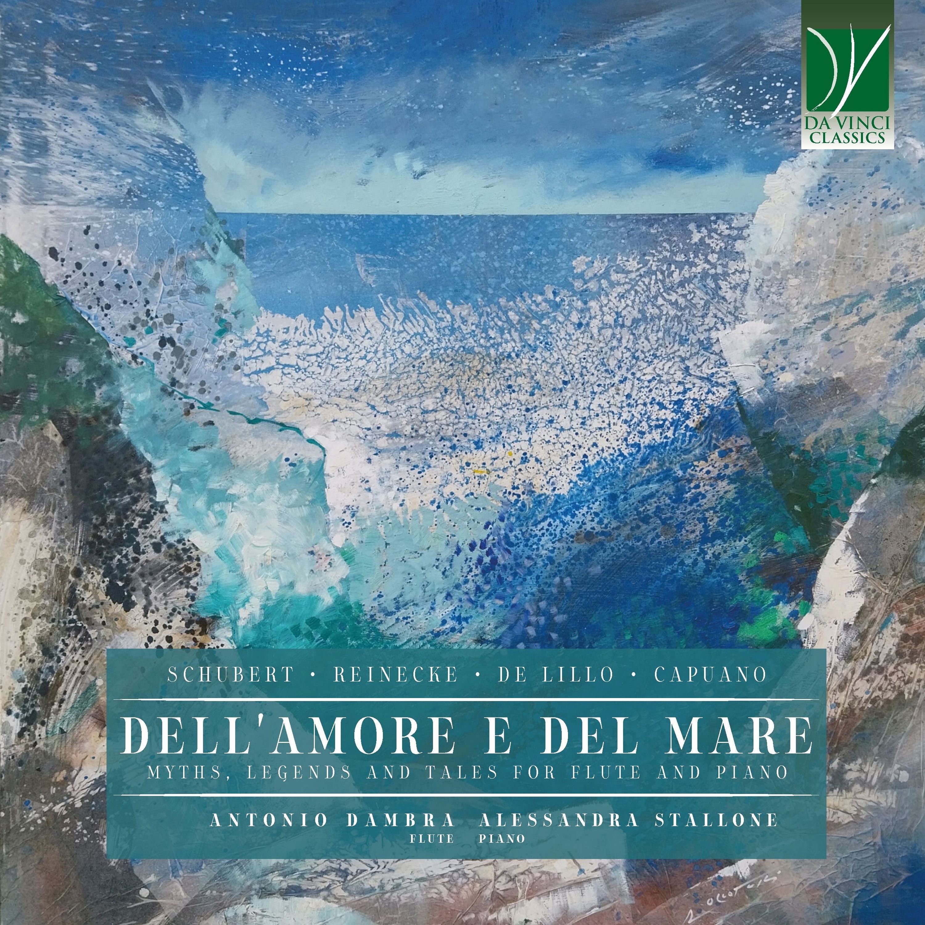 Dell'amore e del mare: Myths, Legends and Tales for Flute and Piano album cover