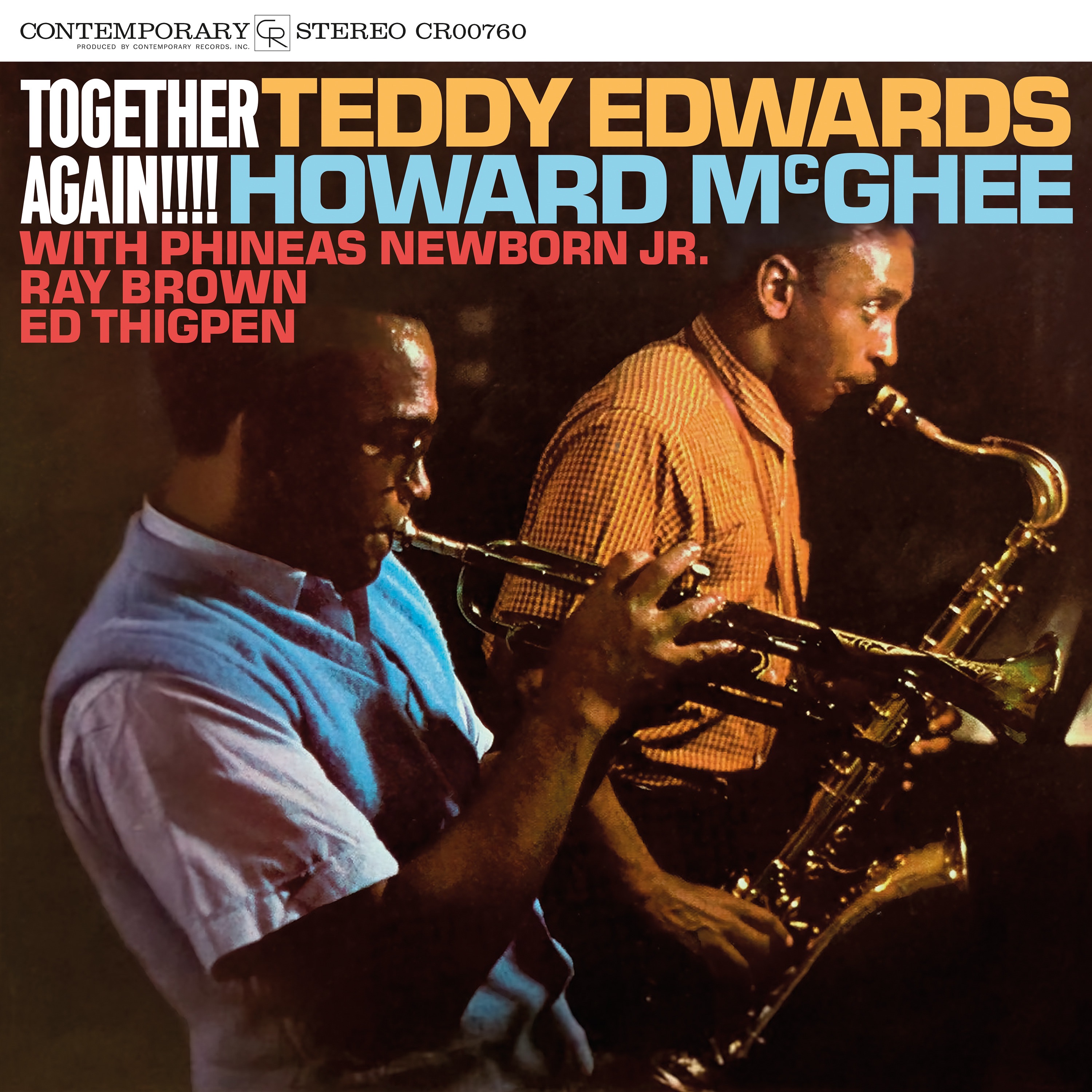 Together Again!!!! (Remastered 2024) [feat. Phineas Newborn Jr., Ed Thigpen & Ray Brown] album cover