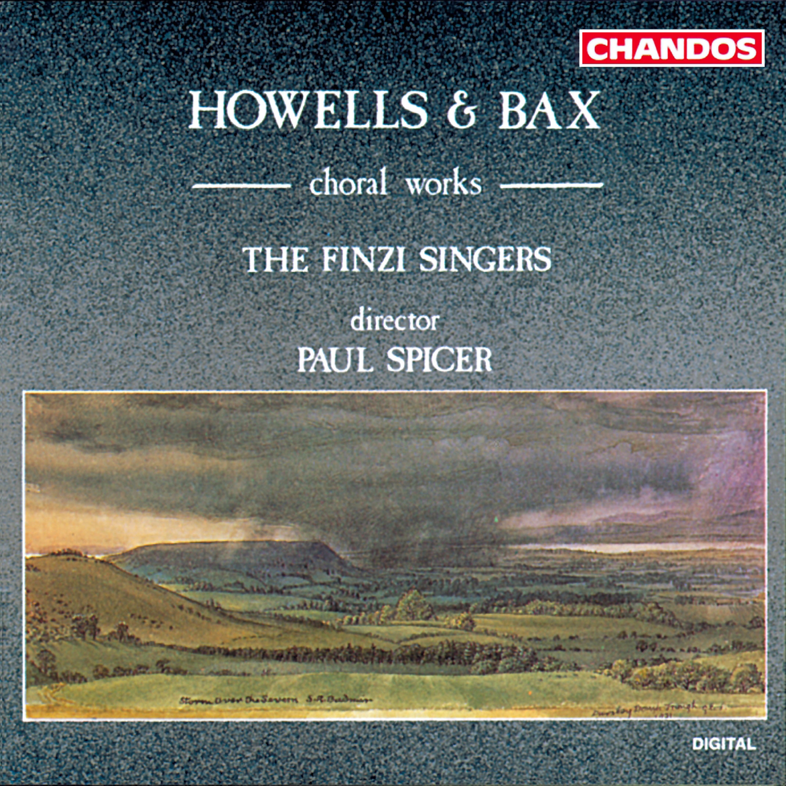 Howells & Bax Choral Works album cover