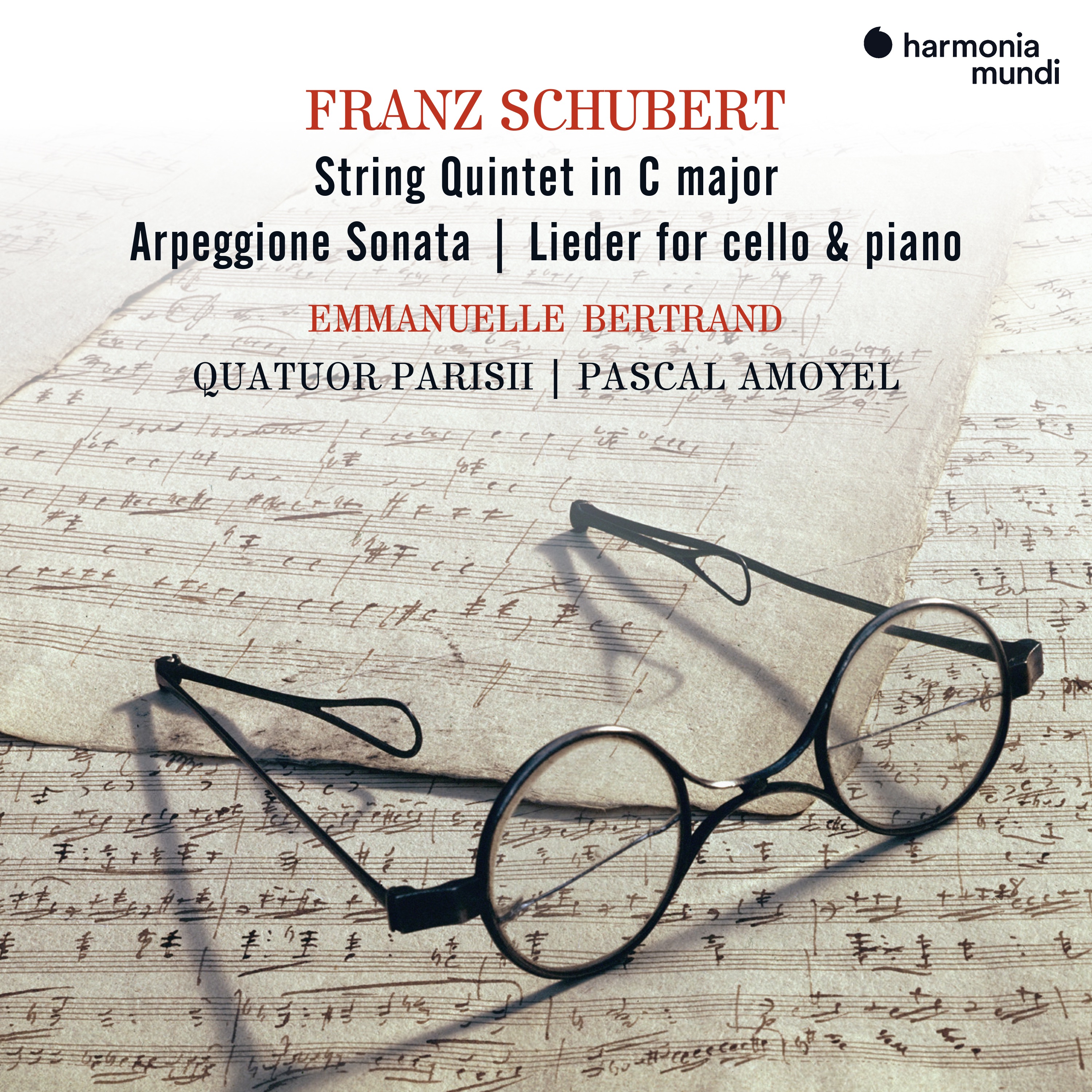 Schubert: String Quintet - Arpeggione Sonata - Lieder album cover