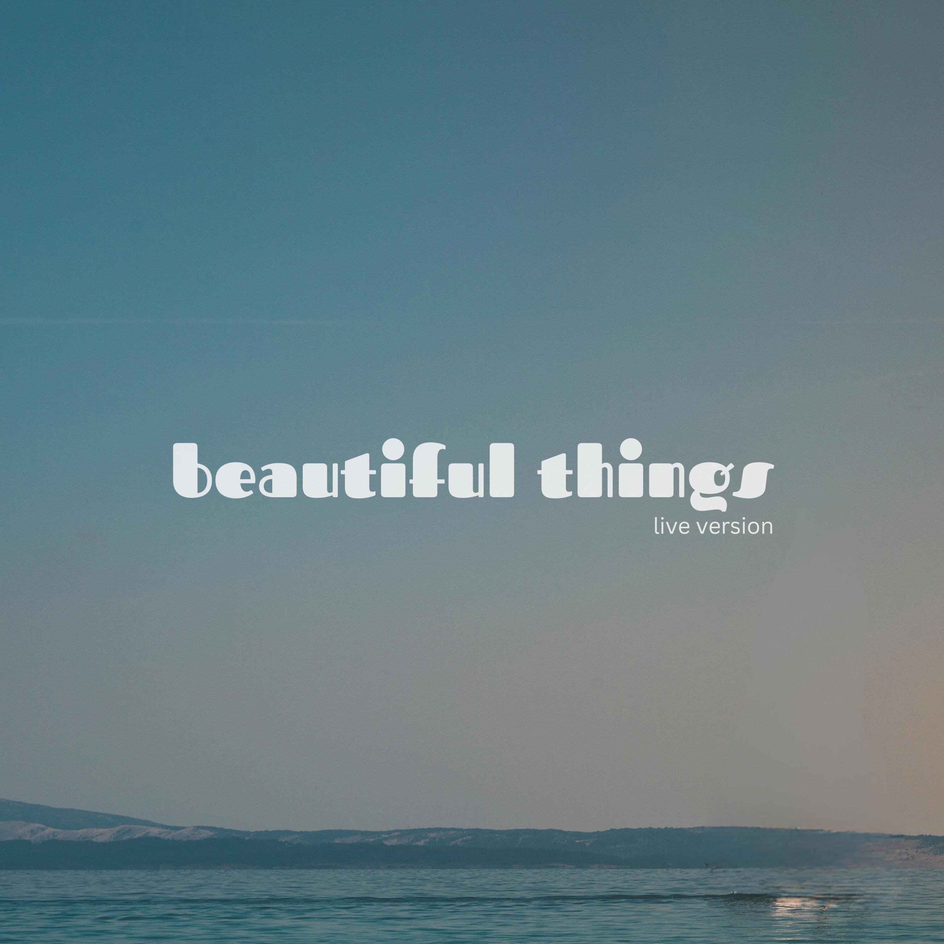 Beautiful Things (Live Version) - Single album cover