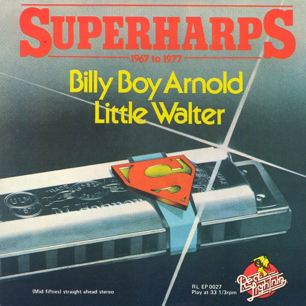 Superharps 1967 to 1977 - EP album cover