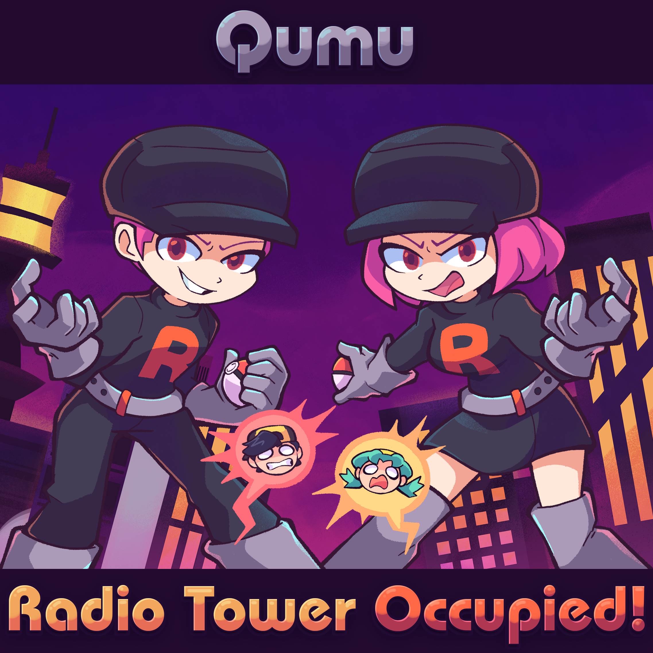 Radio Tower Occupied (From "Pokémon Gold & Silver") [Cover Version] - Single album cover