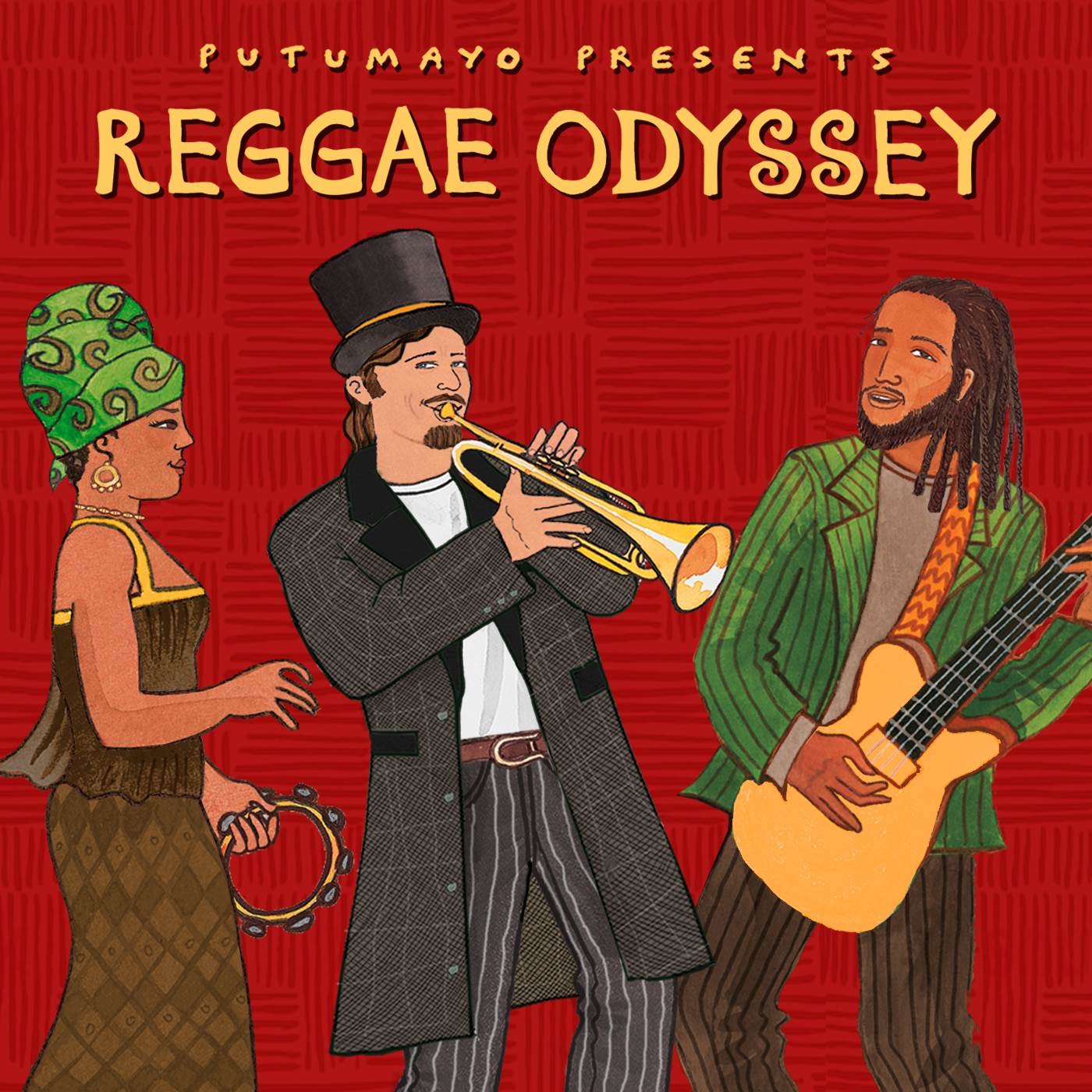 Reggae Odyssey by Putumayo album cover