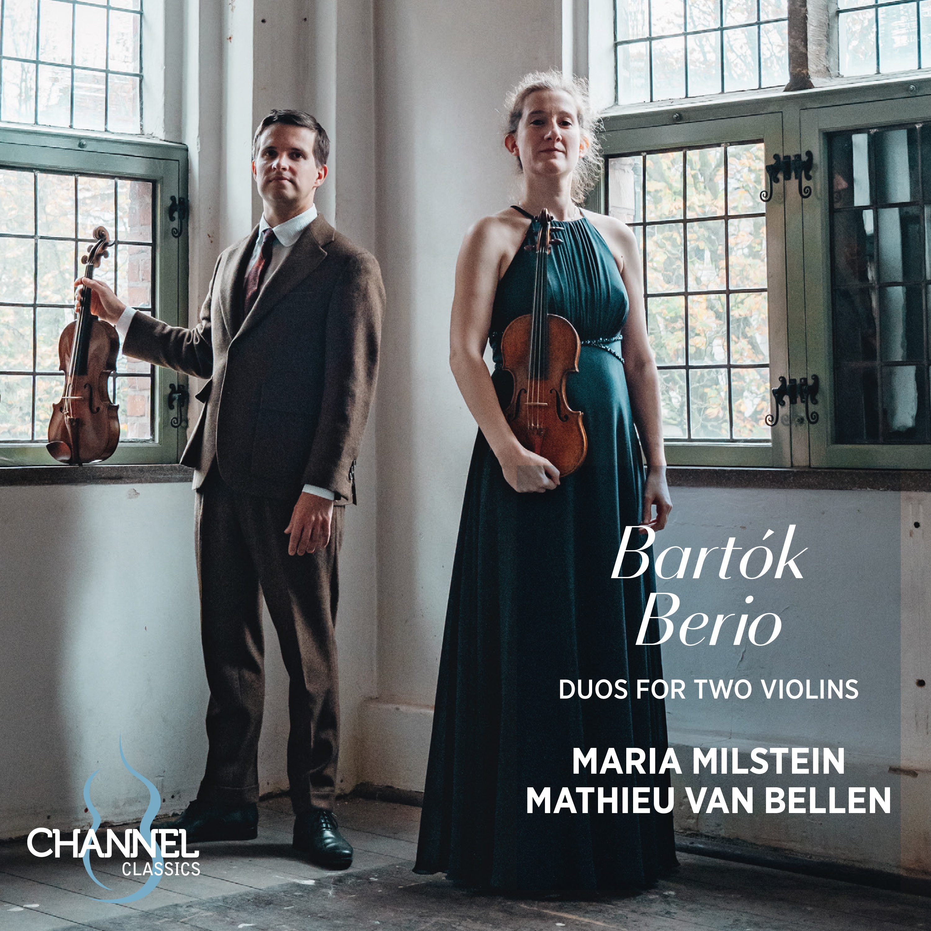 Bartók & Berio: Duos for Two Violins album cover