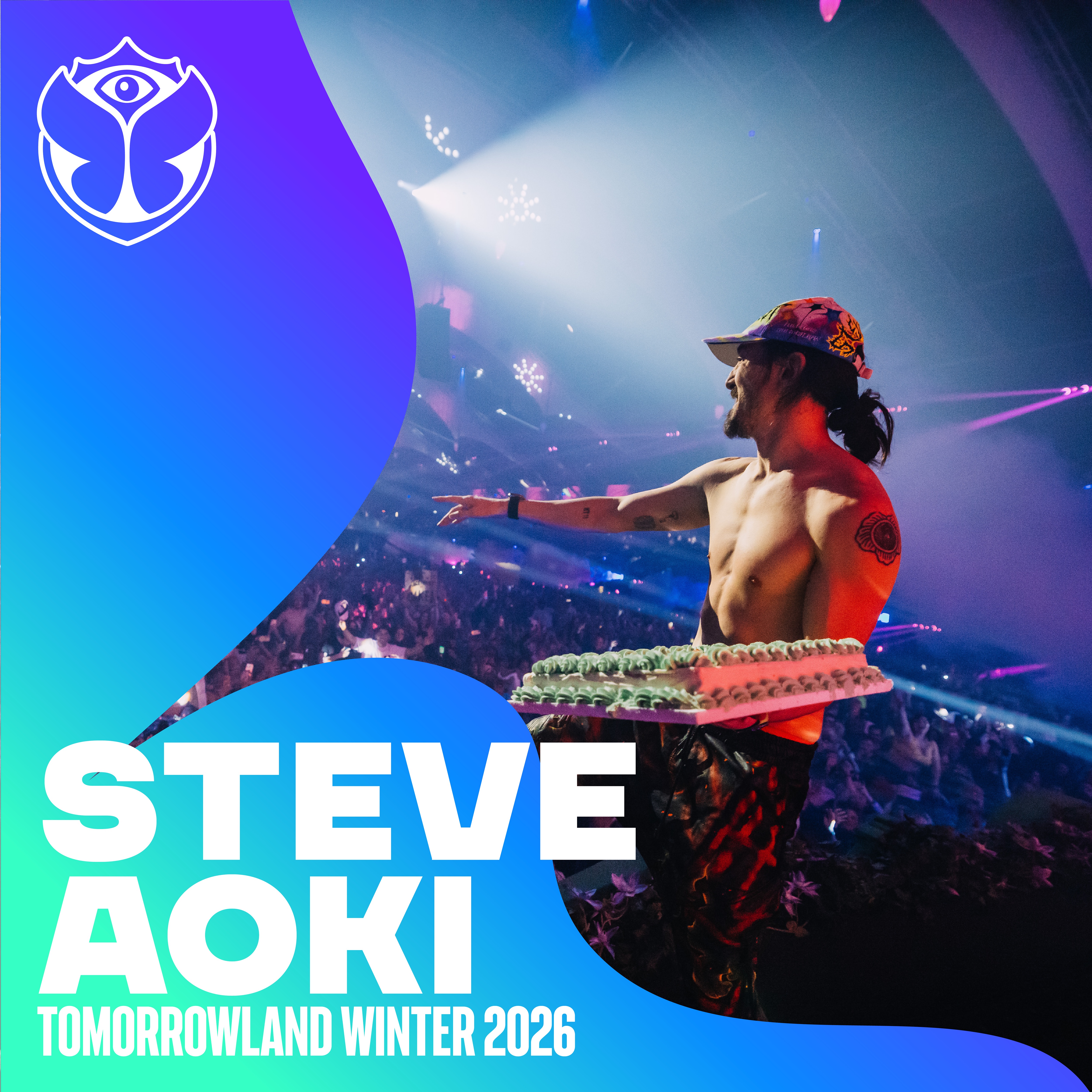 Tomorrowland Winter 2026: Steve Aoki at Mainstage (DJ Mix) album cover