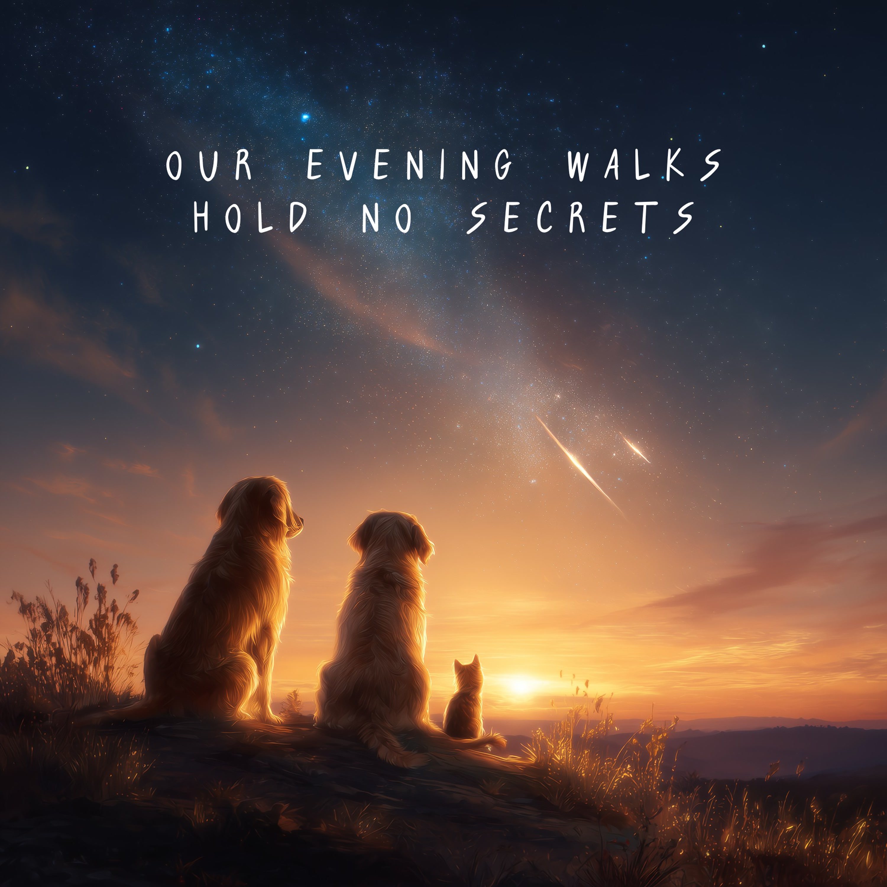 Our Evening Walks Hold No Secrets album cover