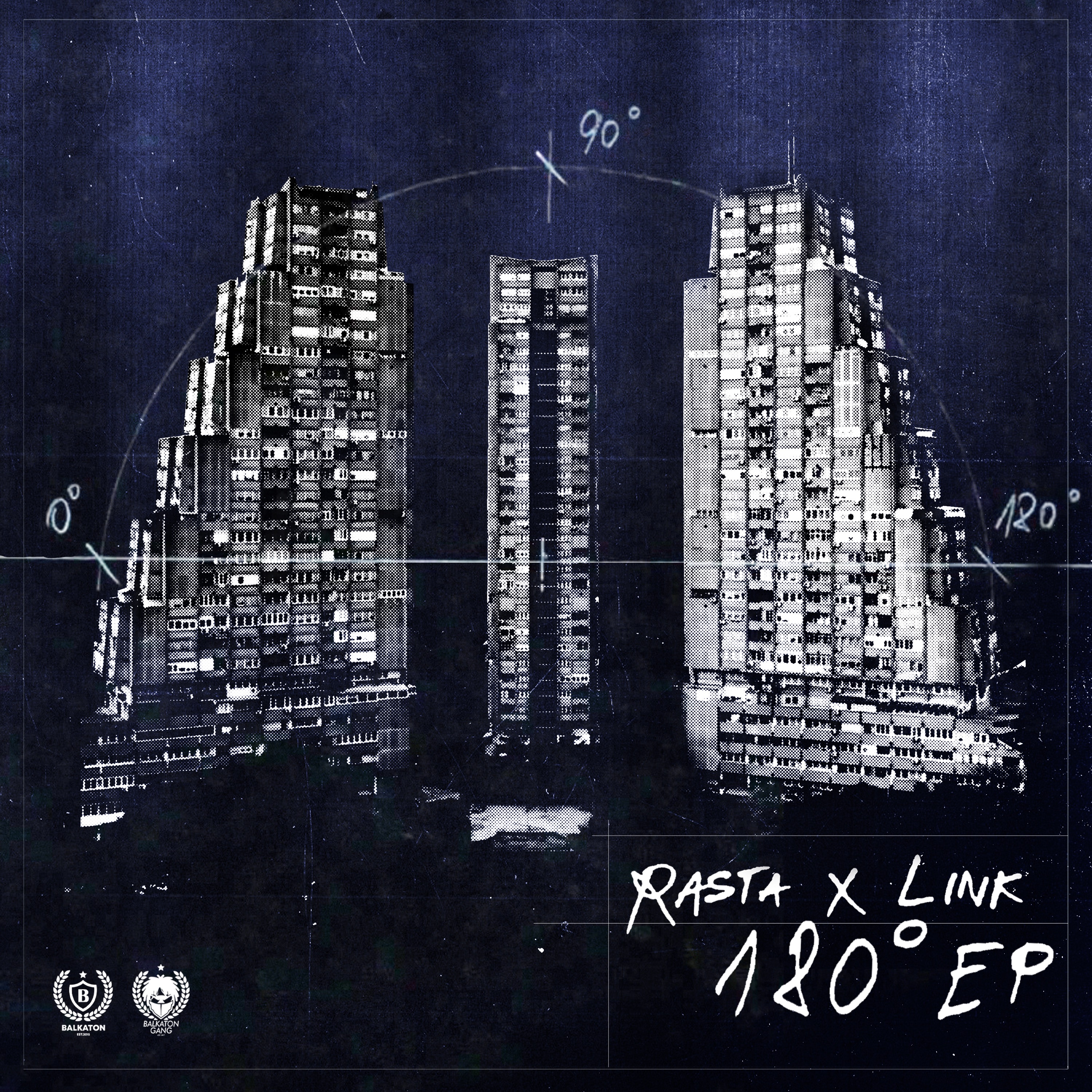 180° - EP album cover