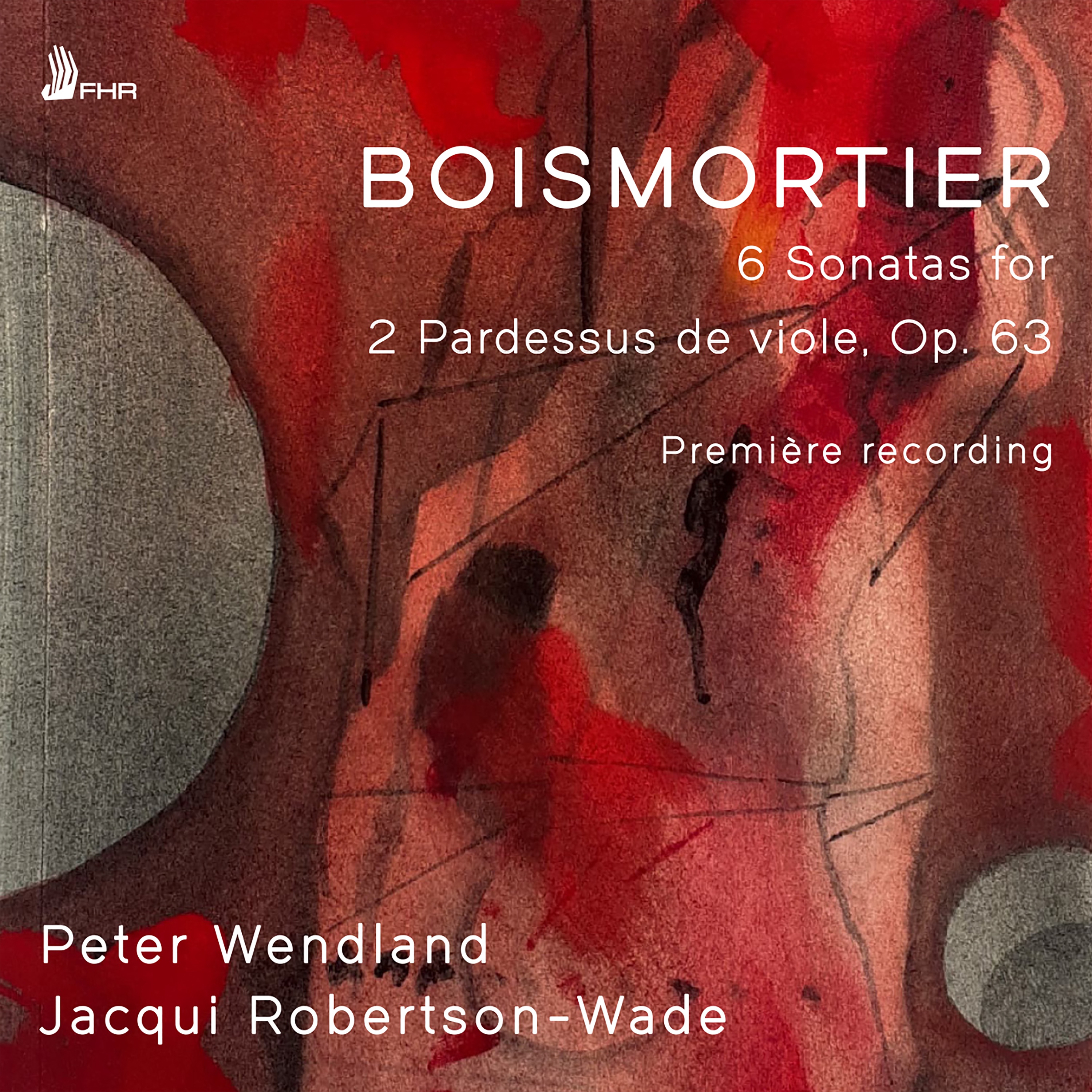 Boismortier: 6 Sonatas for 2 Pardessus de viole, Op. 63 album cover