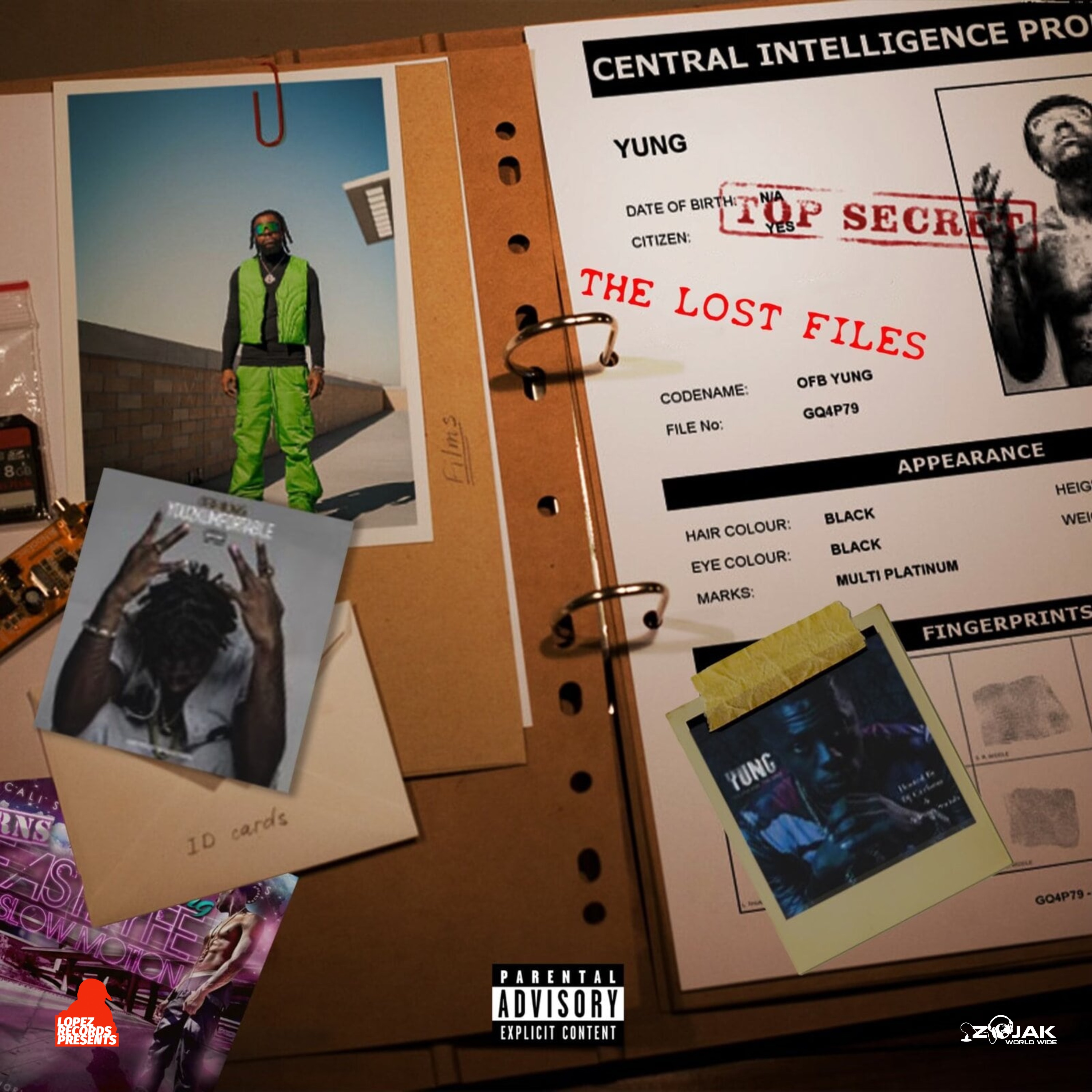Lost Files (feat. Major James, Smitty OG & F.T. Hop Out) album cover