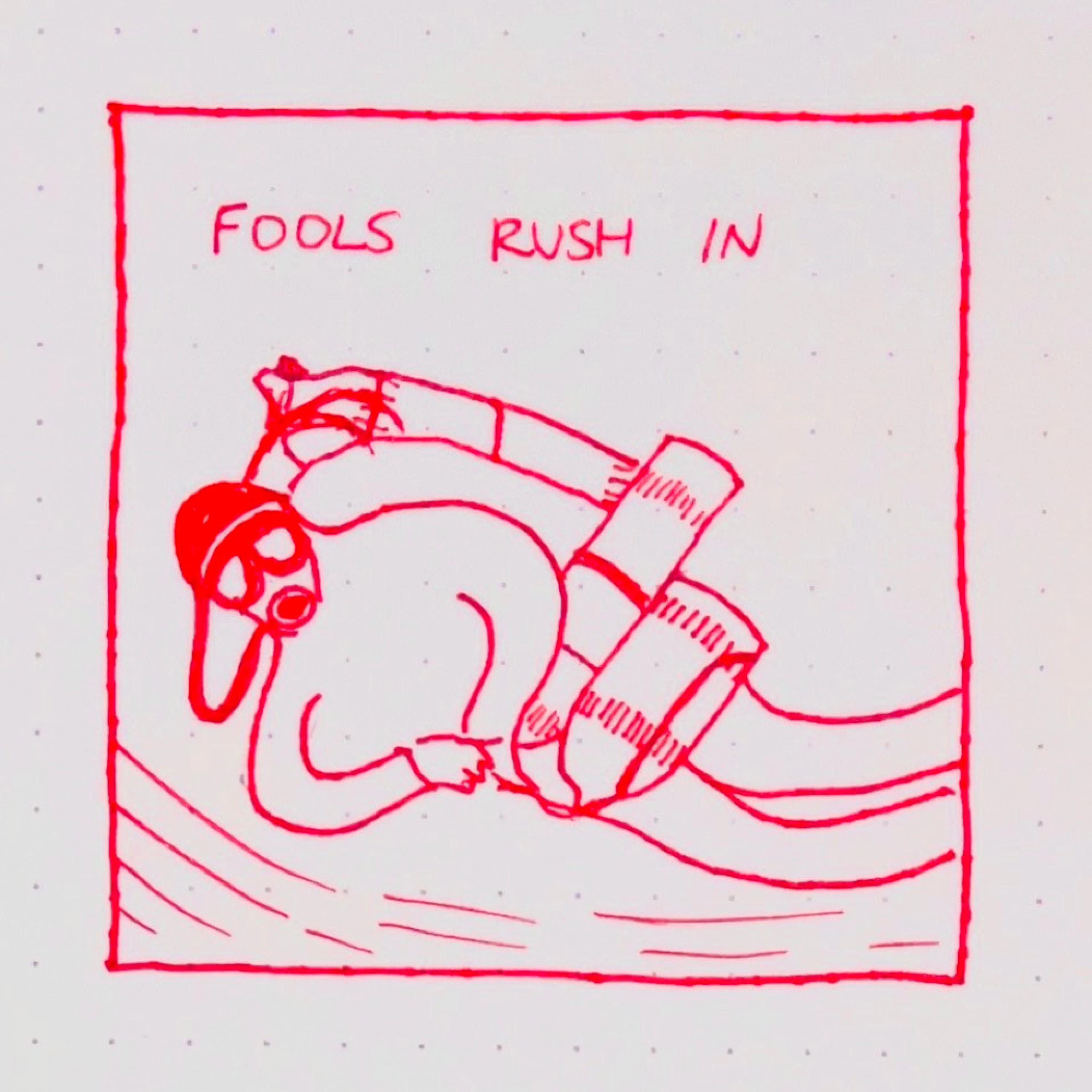 fools rush in - Single album cover
