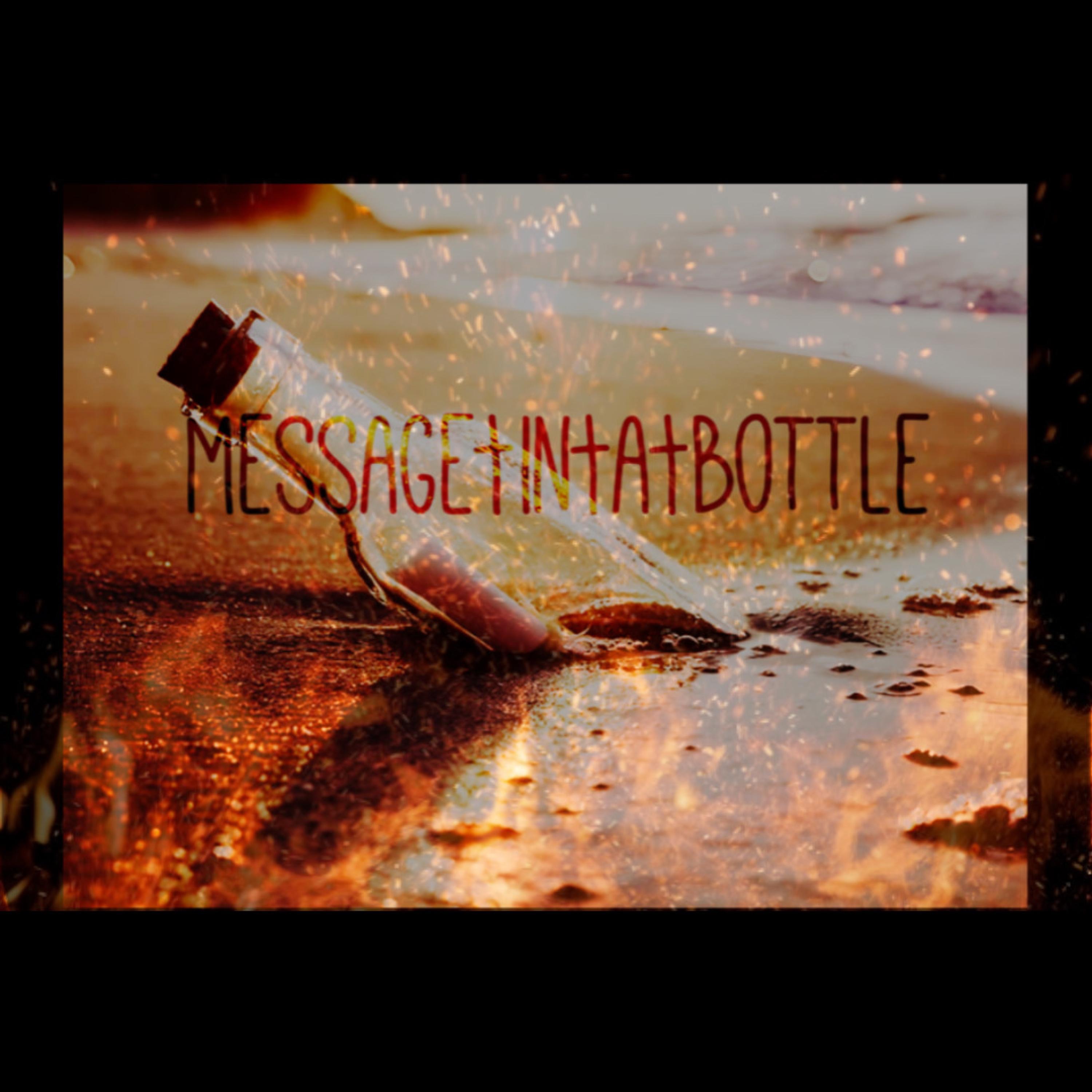 Message in a bottle (feat. Chilly) - Single album cover
