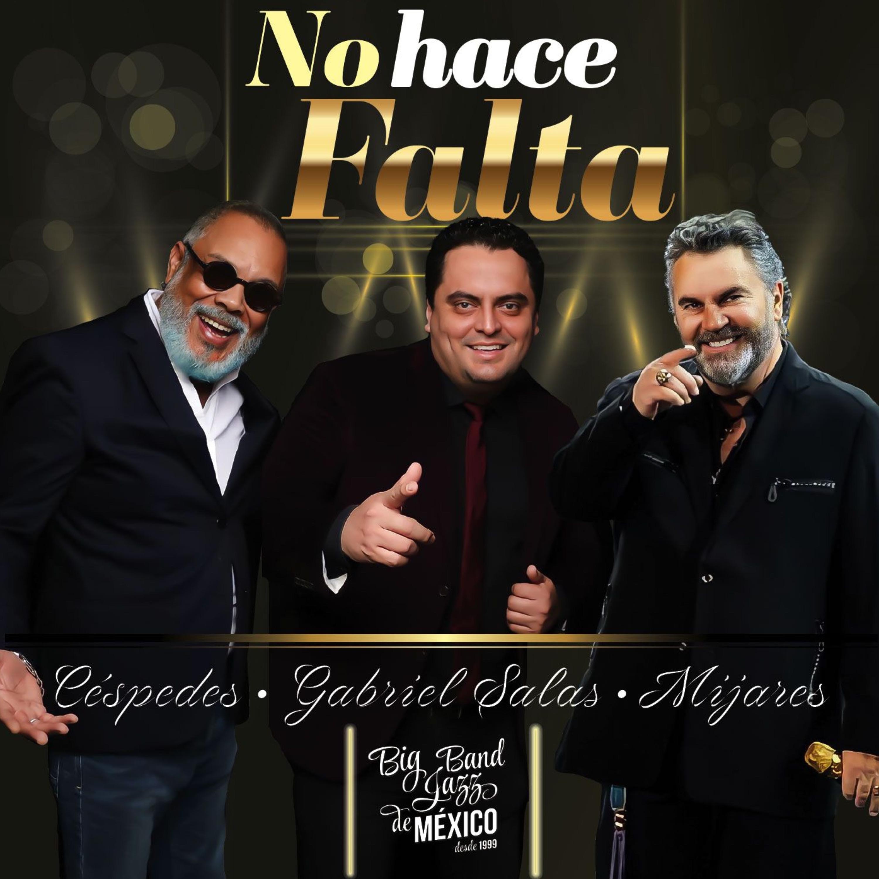 No Hace Falta (feat. Big Band Jazz de México) - Single album cover