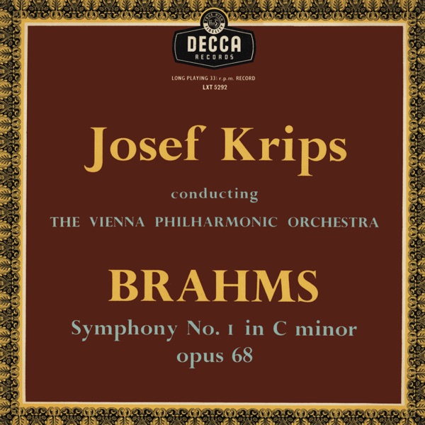 Brahms: Symphony No. 1 album cover