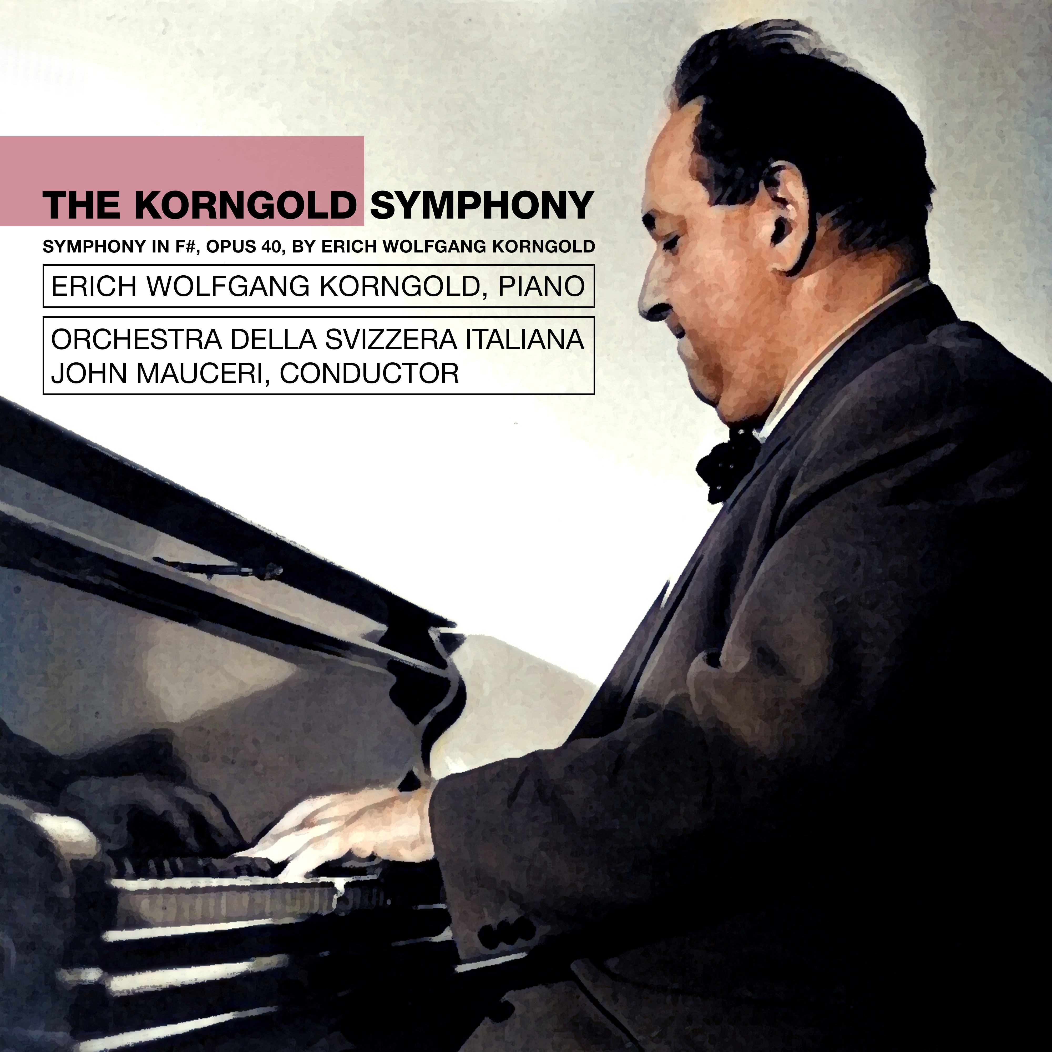 The Korngold Symphony album cover