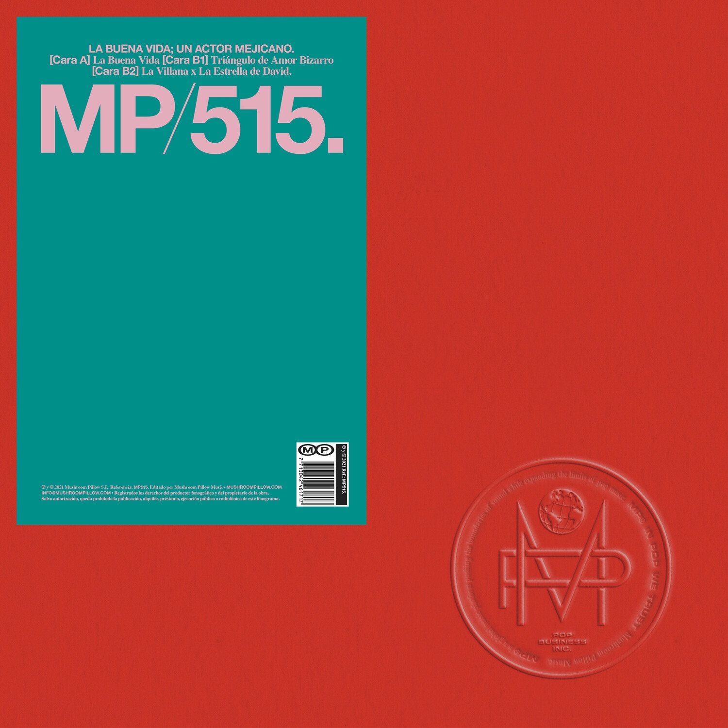 Un Actor Mejicano - Single album cover