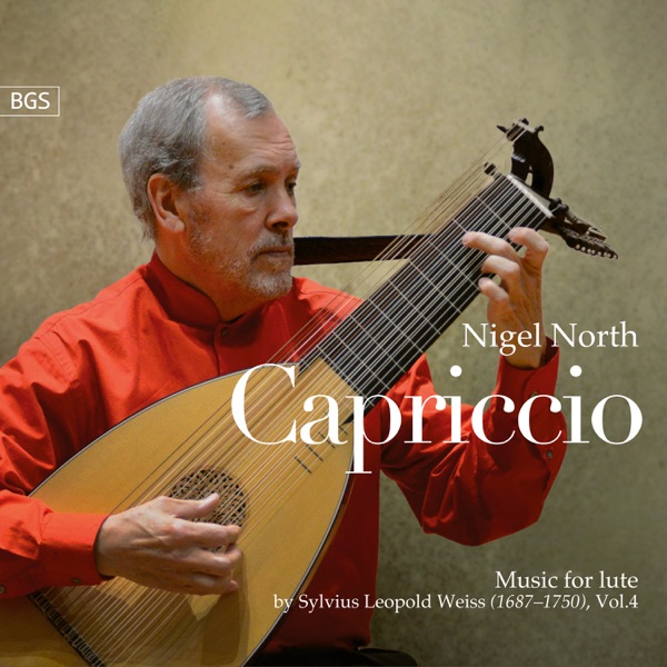 Capriccio: Music for Lute by Leopold Weiss, Vol. 4 album cover